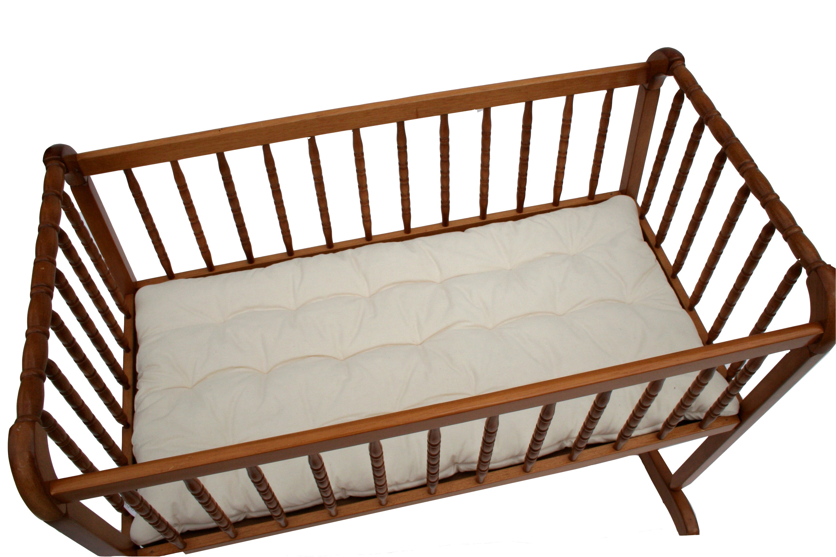 Wendy Anne Organic Cotton Futon Mattress Topper Pad - Custom Size and Shape