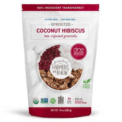 One Degree Coconut Hibiscus Granola