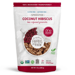 One Degree Coconut Hibiscus Granola