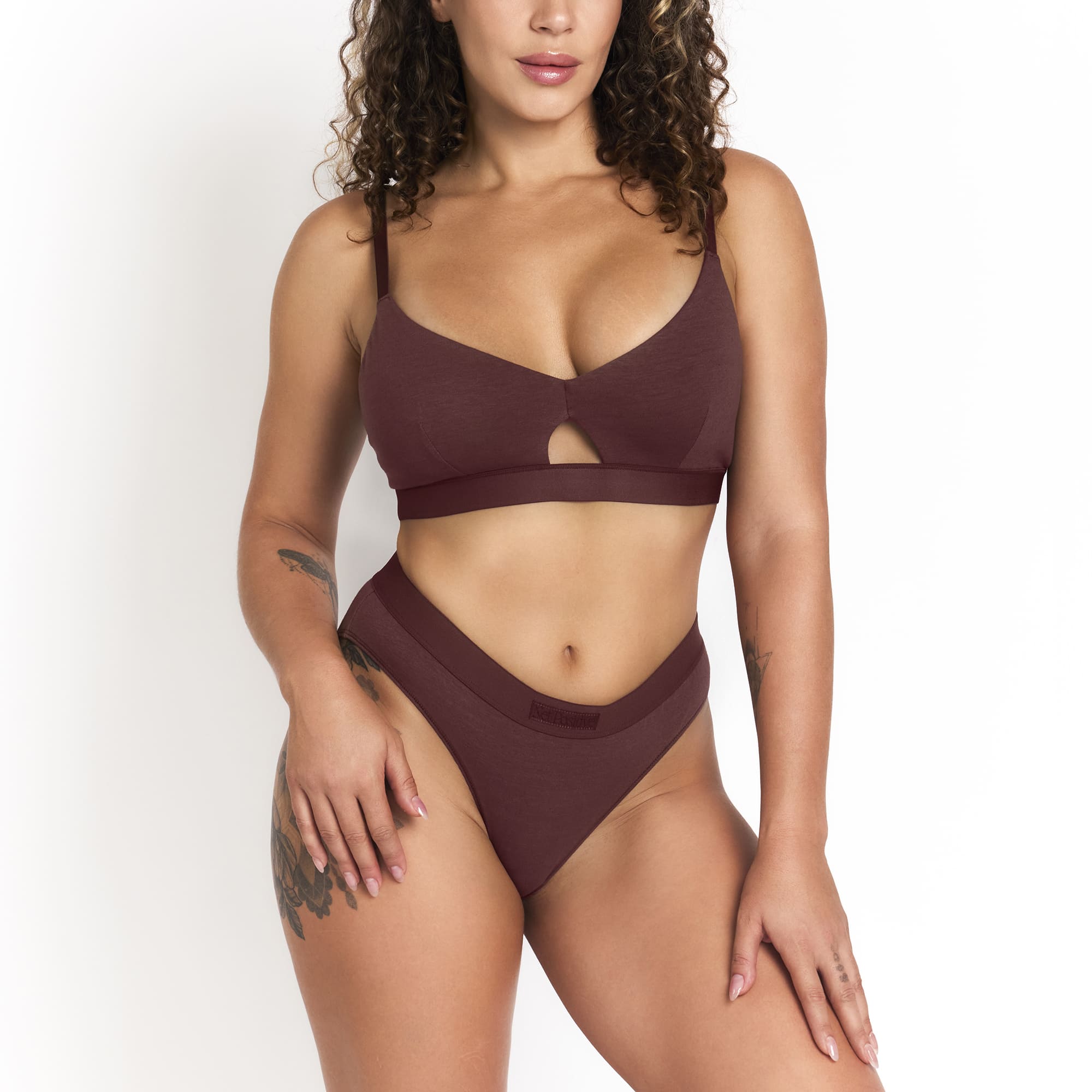 Net Positive Keyhole Bralette