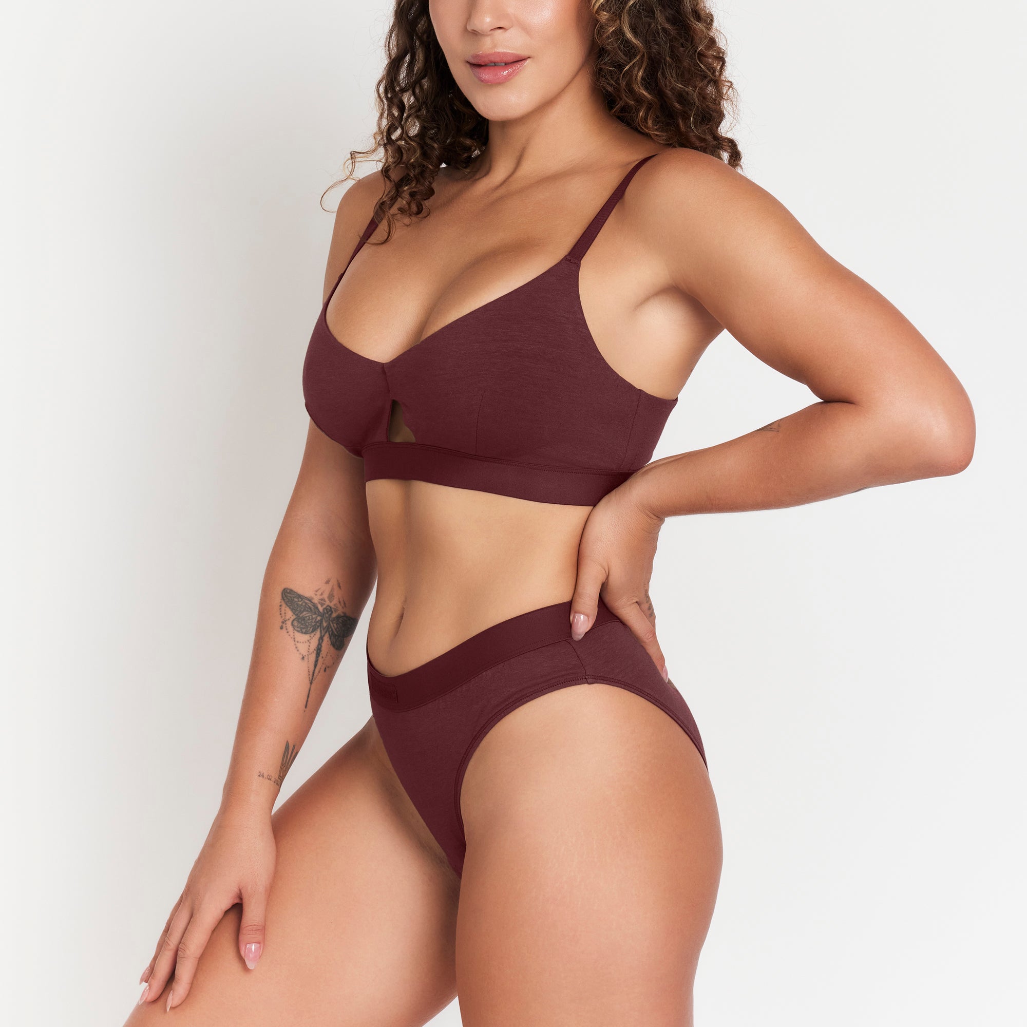 Net Positive Keyhole Bra