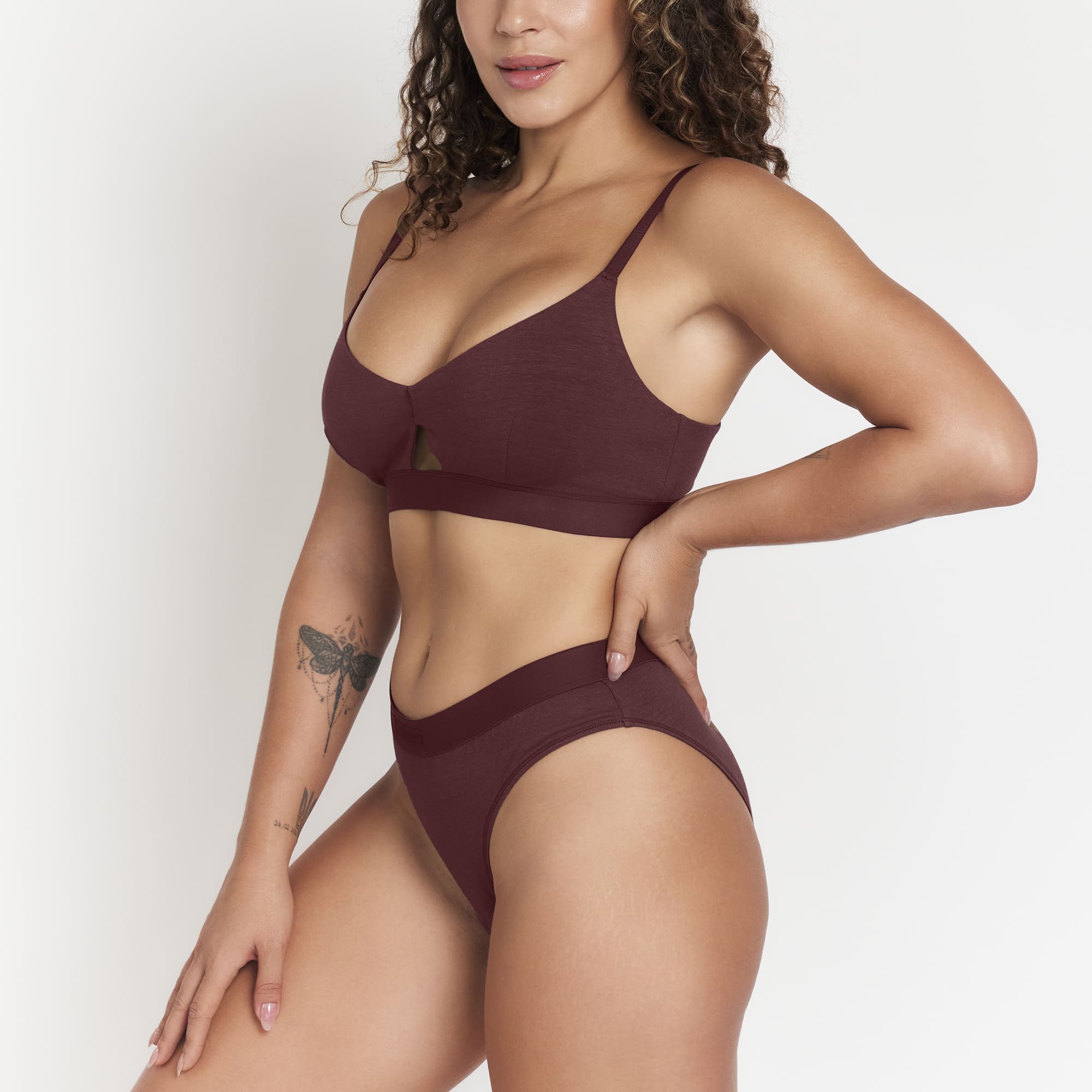 Net Positive Keyhole Bralette