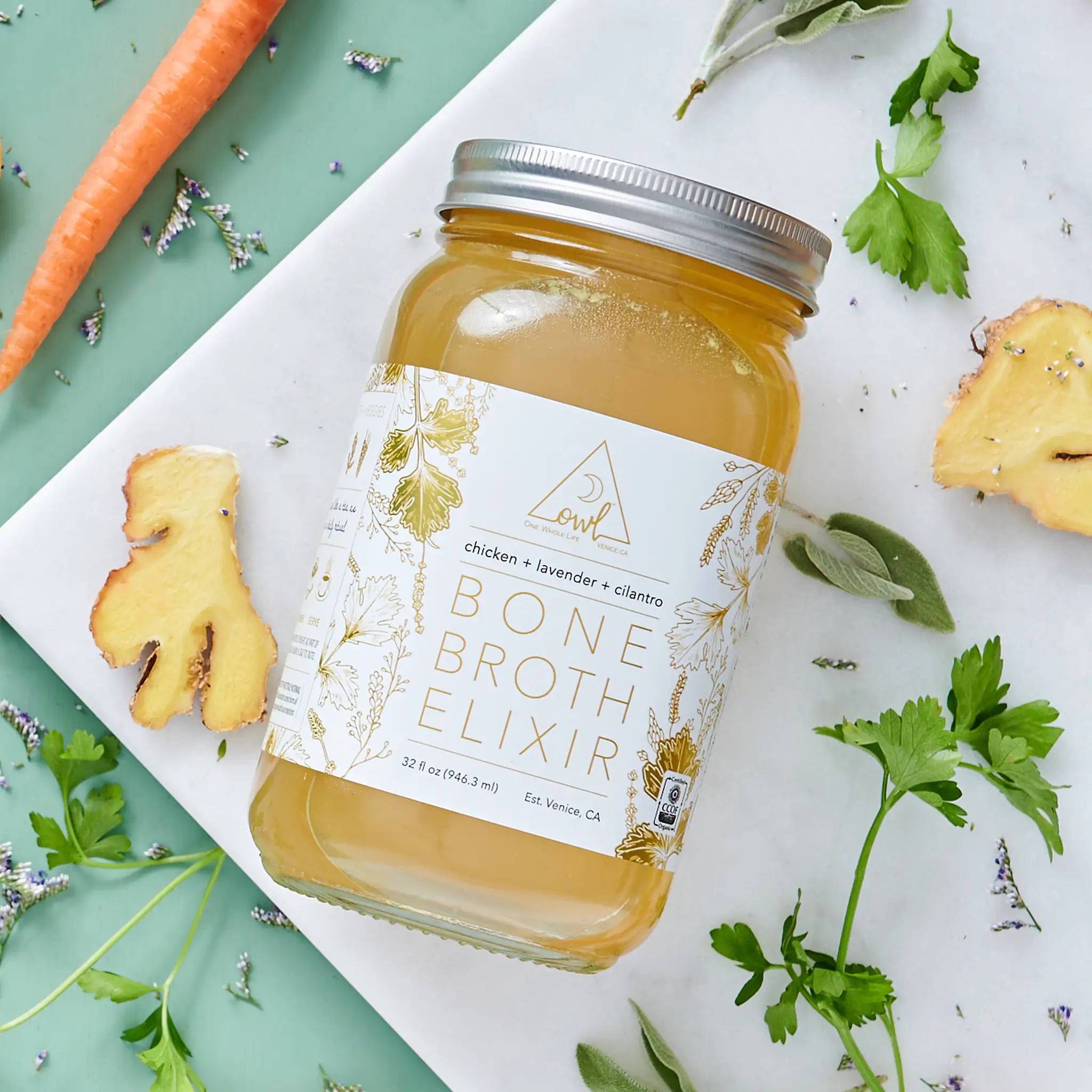 OWL Organic Chicken Bone Broth Elixir