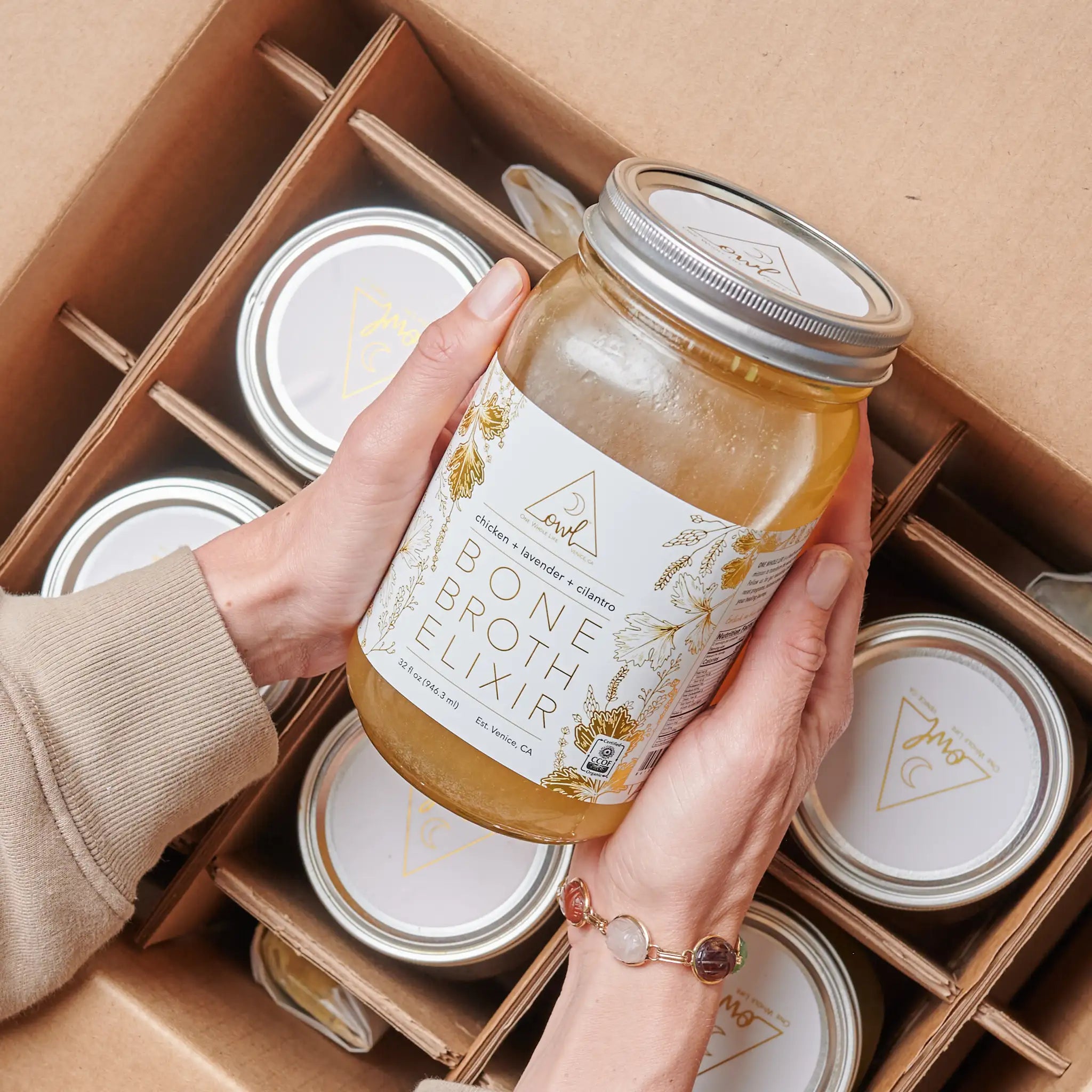 OWL Organic Chicken Bone Broth Elixir