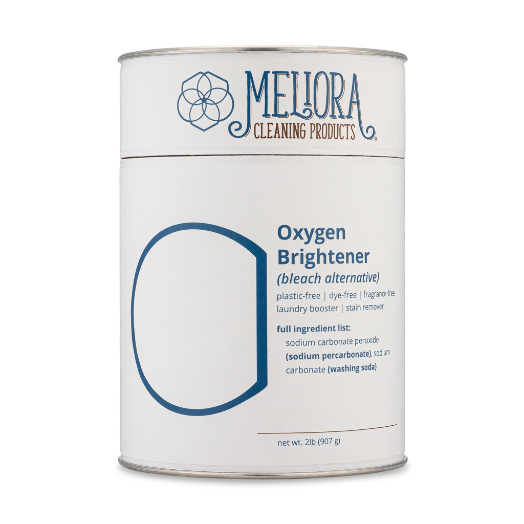 Meliora Oxygen Brightener Bleach Alternative Booster - Plastic-Free - 5 Pack