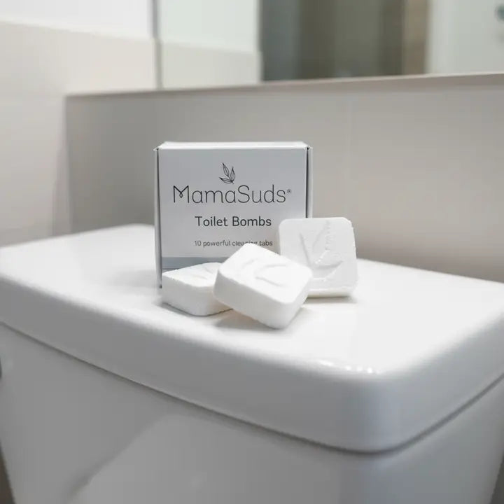 MamaSuds Toilet Bomb Cleaning Tabs | Non-toxic Toilet Cleaner