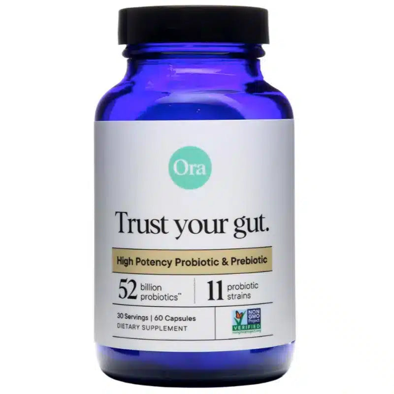 Ora Trust Your Gut High Potency Probiotic & Prebiotic