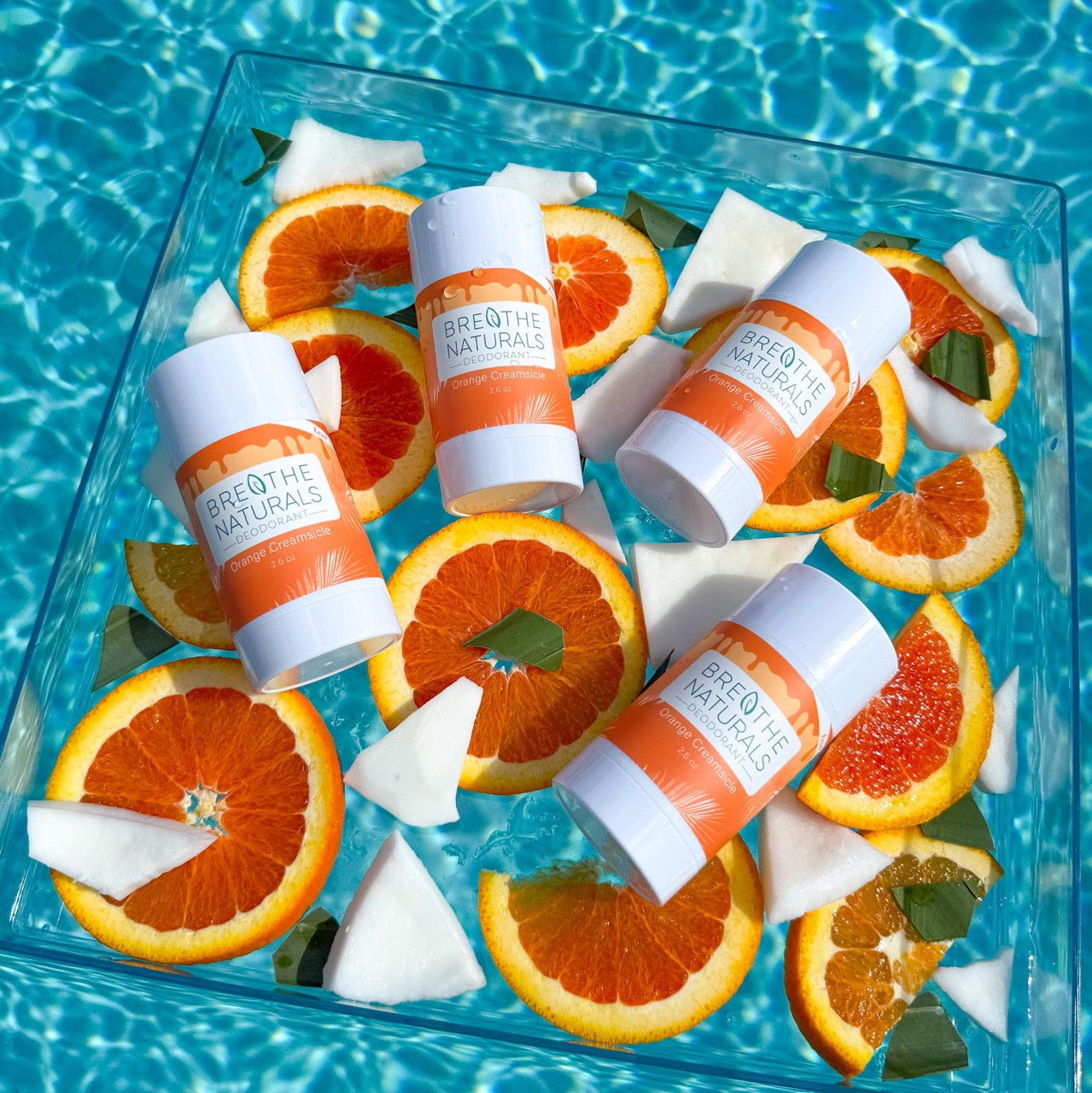 Breathe Naturals Deodorant Orange Creamsicle - 2 Pack - Gimme the