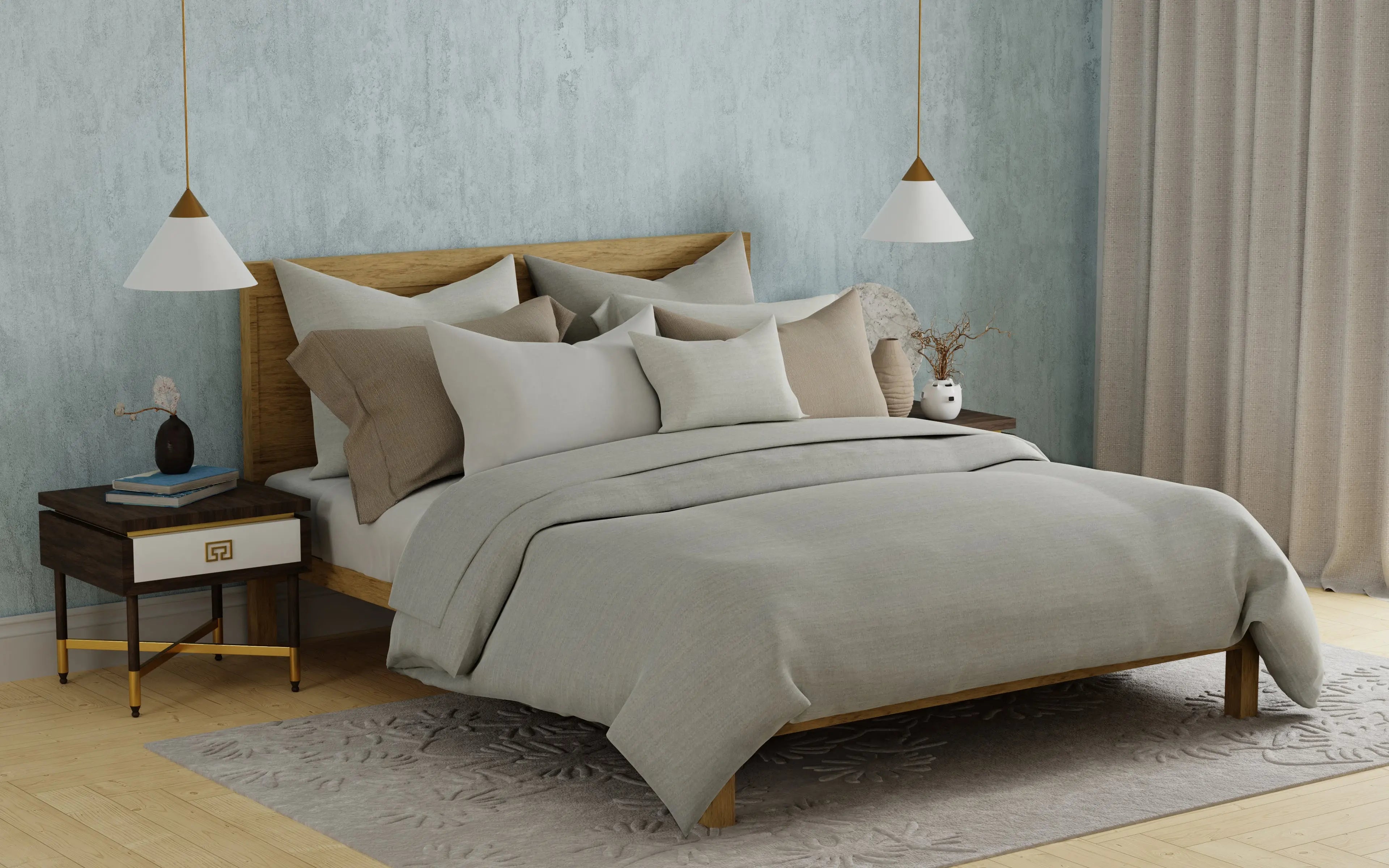 Delilah Home Organic Cotton Bed Sheet Collection