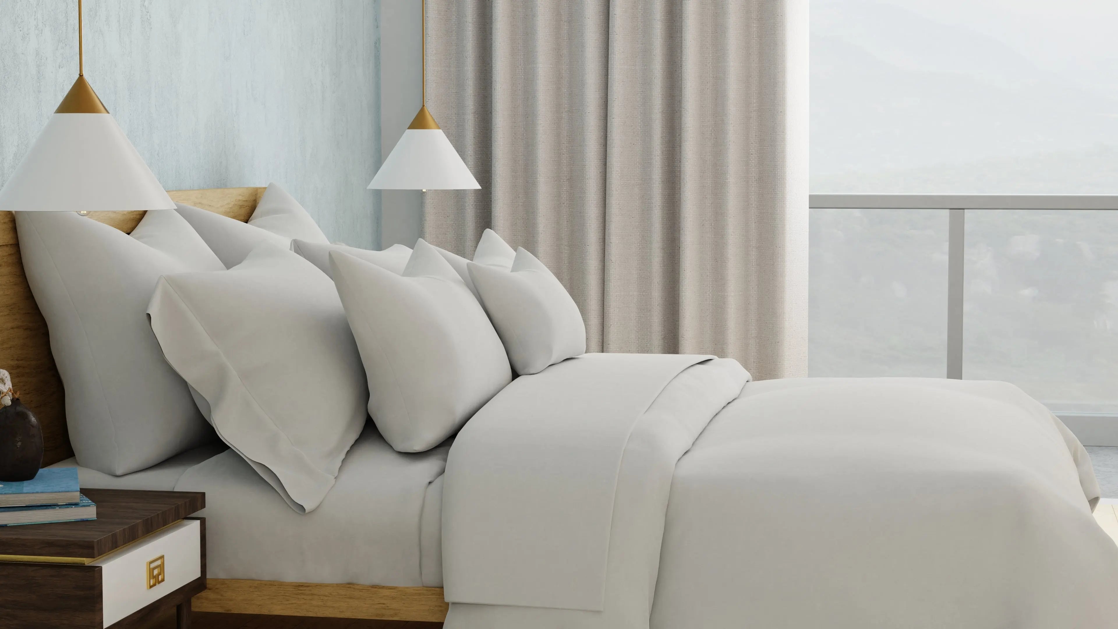 Delilah Home Organic Cotton Bed Sheet Collection