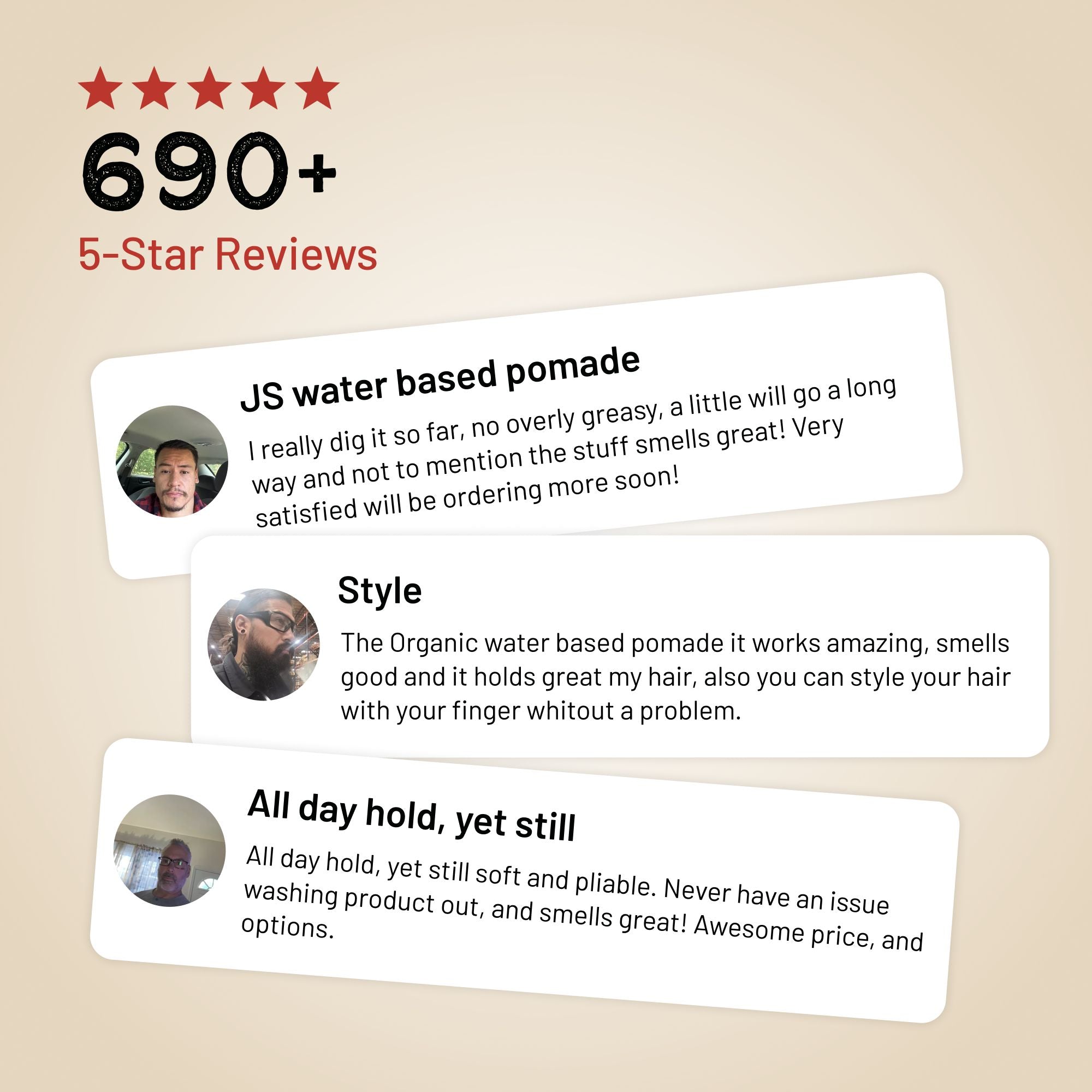 Johnny Slicks Organic Water Based Pomade
