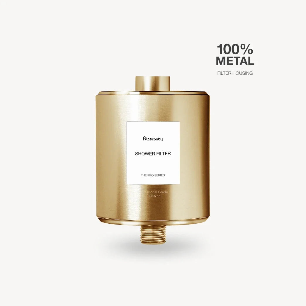 Filterbaby Pro Series Titanium Aluminum Shower Filter