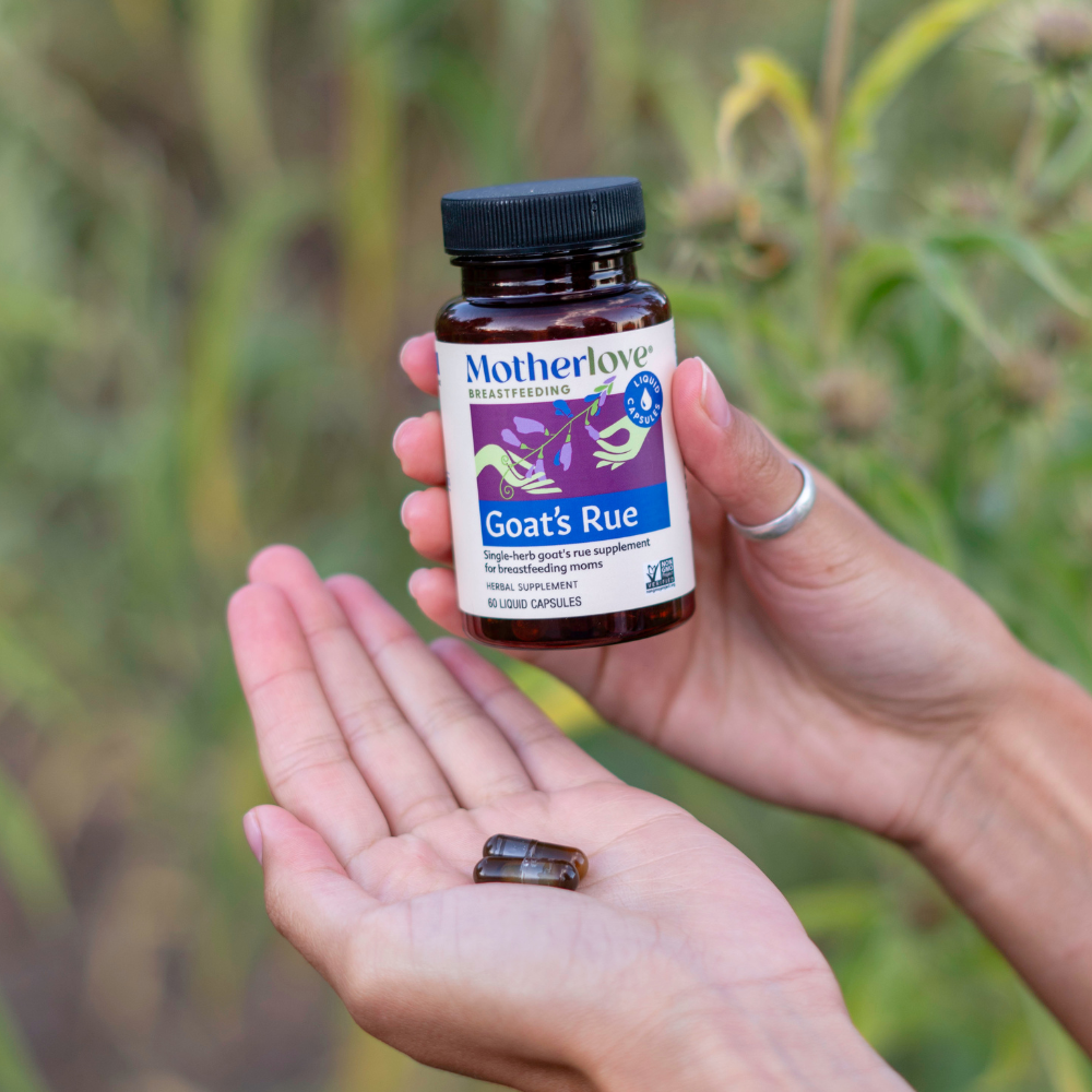 Motherlove Herbal Company Goat's Rue - Liquid Capsules