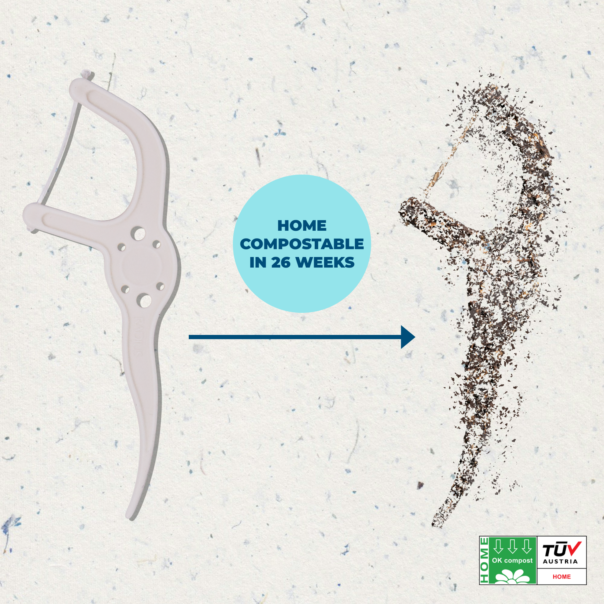 Radius EcoClean Floss Pick