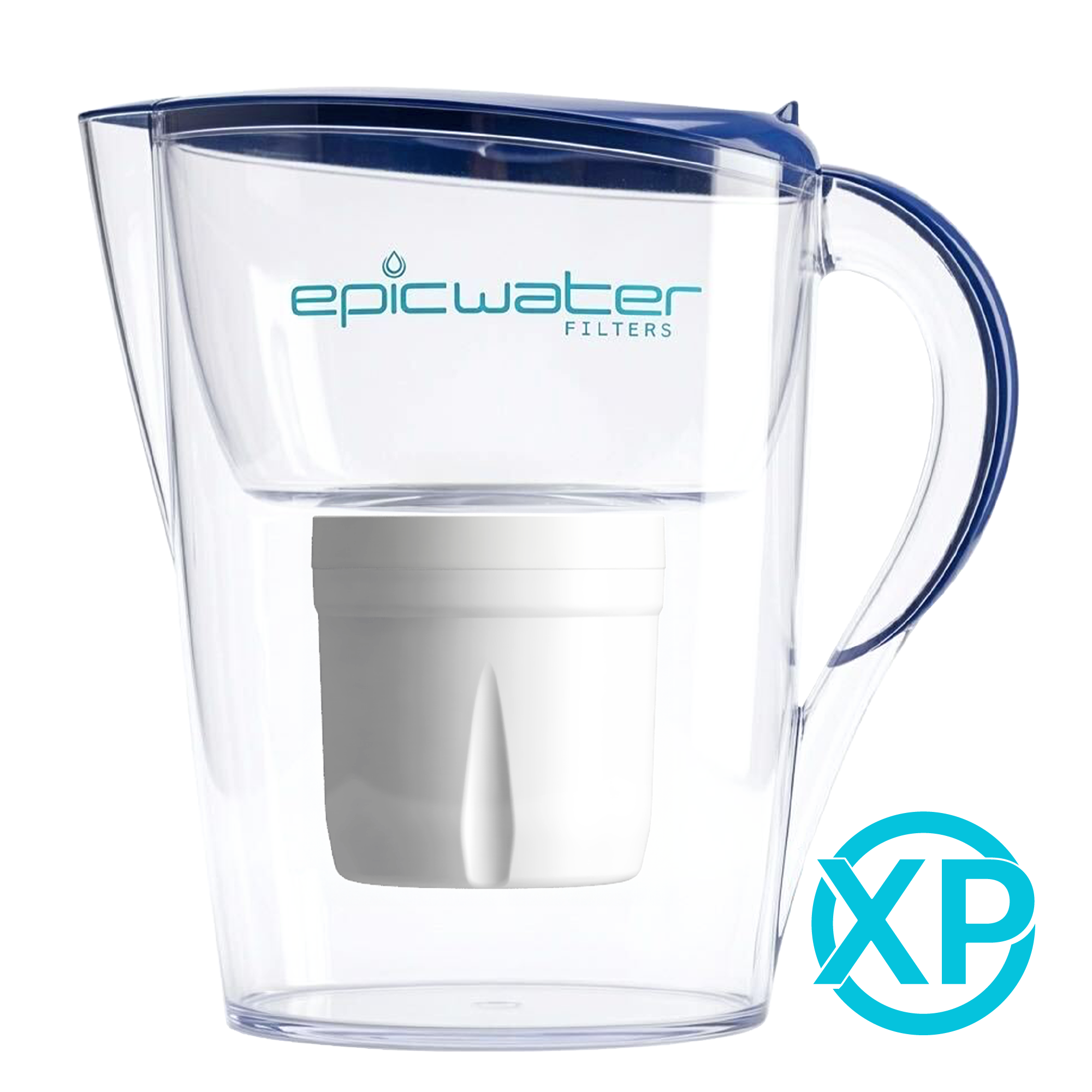 Epic Water Filters Pure XP Pitcher | Reduces Fluoride, PFAS, & Parasites