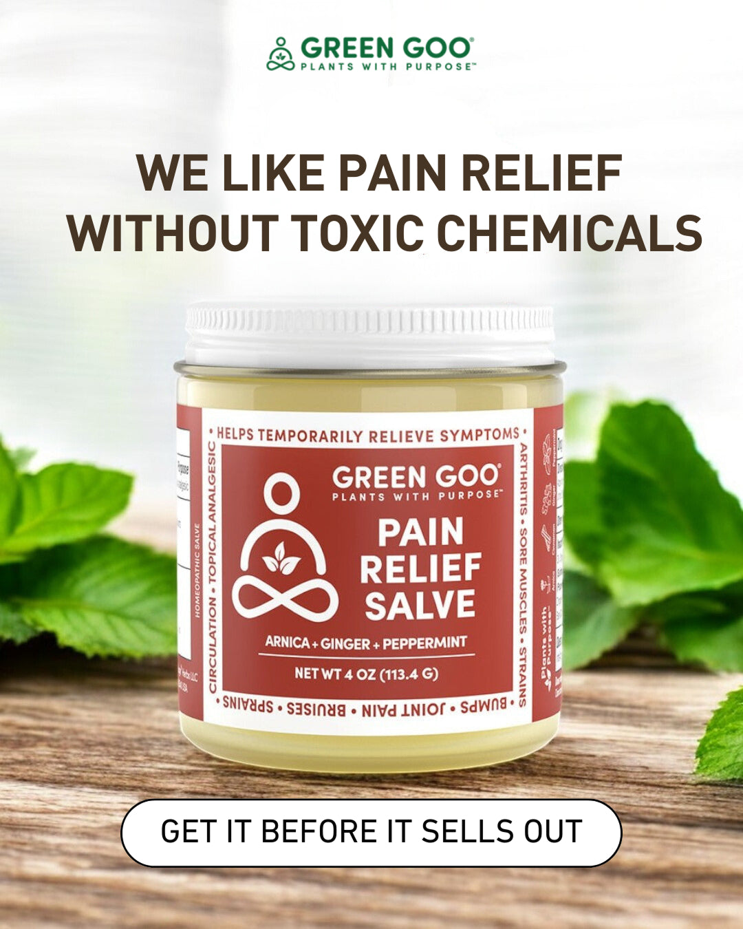Green Goo Pain Relief