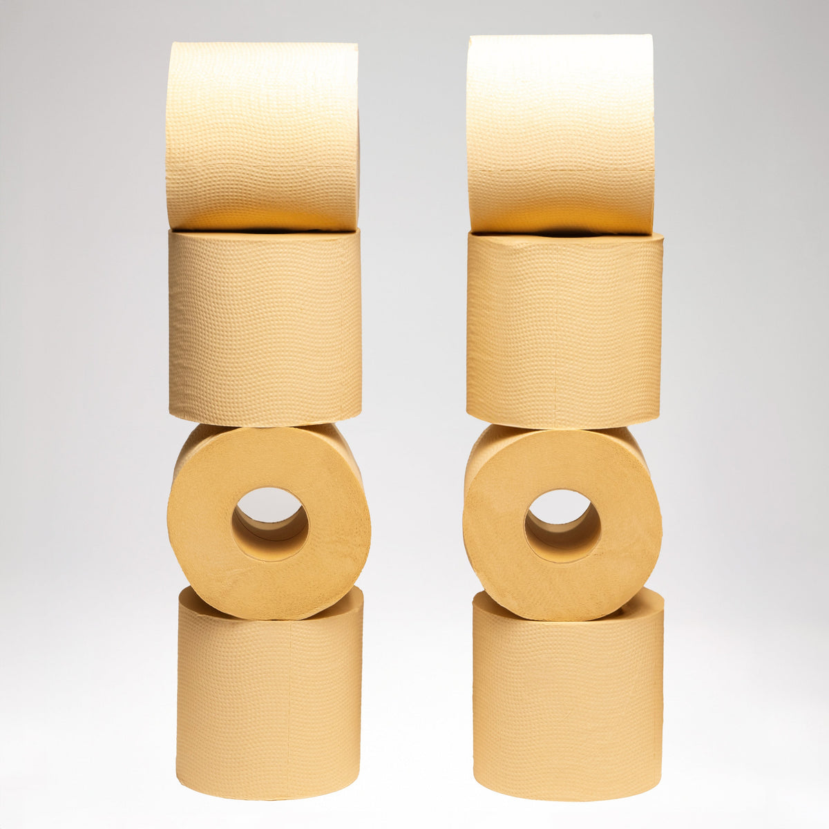 Rustic Strength Panda Eco Paper | Bamboo Toilet Paper & Bamboo Paper Towel | 8 Rolls of each