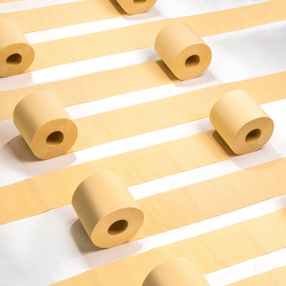 Rustic Strength Panda Eco Paper | Bamboo Toilet Paper | 48 Rolls