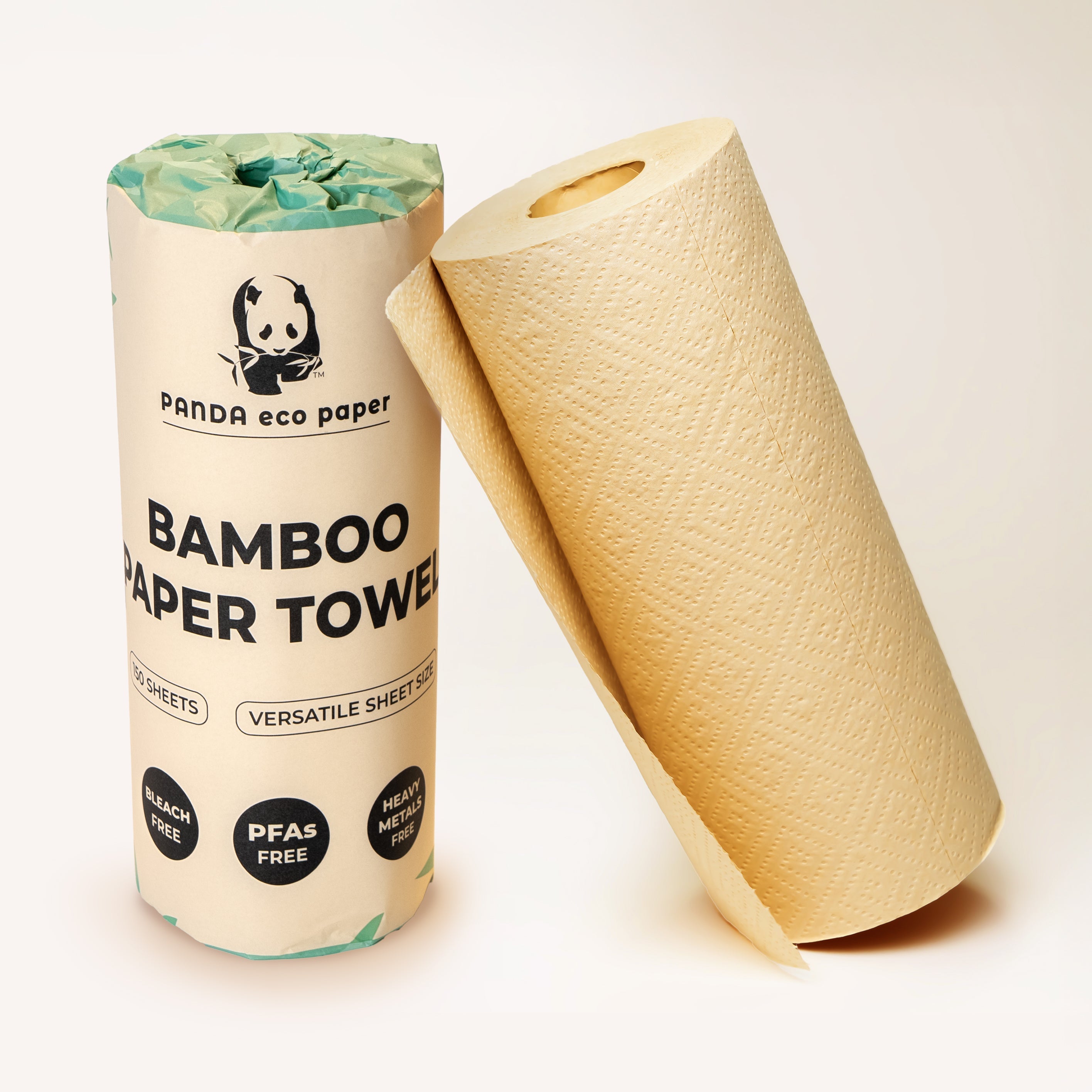 Rustic Strength Panda Eco Paper | Bamboo Paper Towel