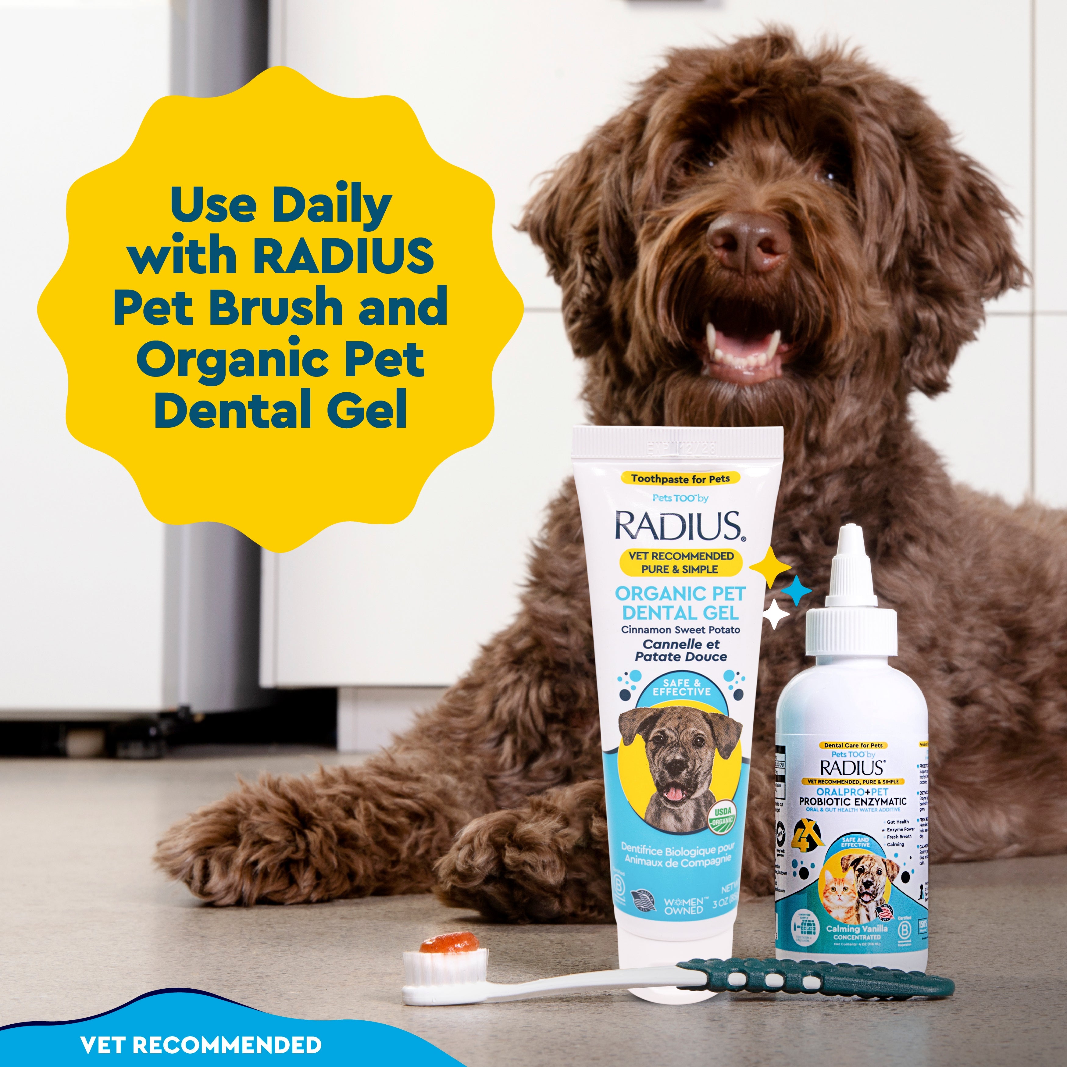 Radius OralPro+ Pet Probiotic Enzymatic Water Additive