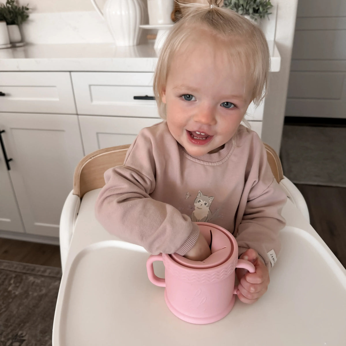 Lowcountry Littles Coastal Cup: Nontoxic Snack Cup With Lid