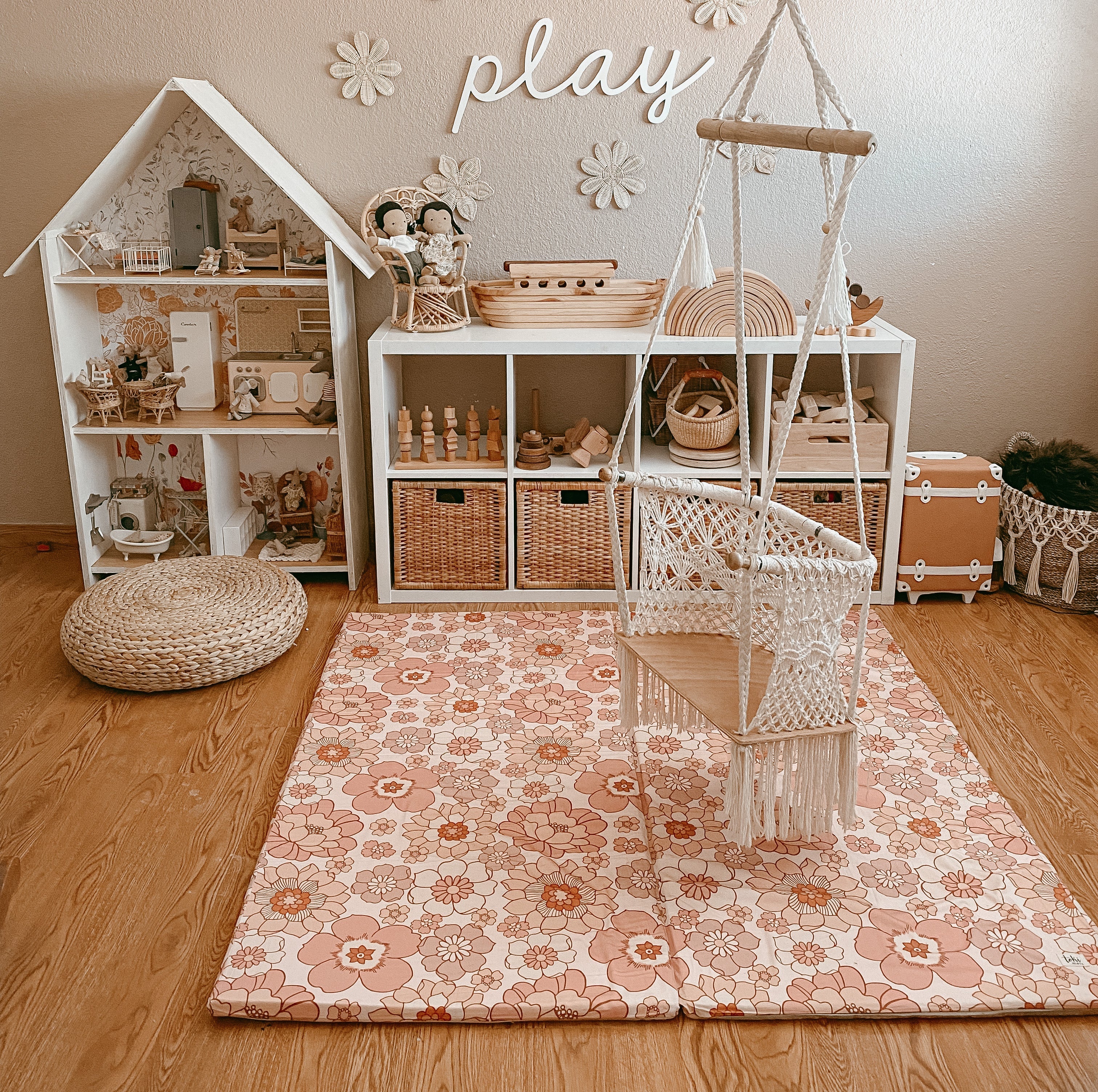Toki Mats Blooms Organic Cotton Mat