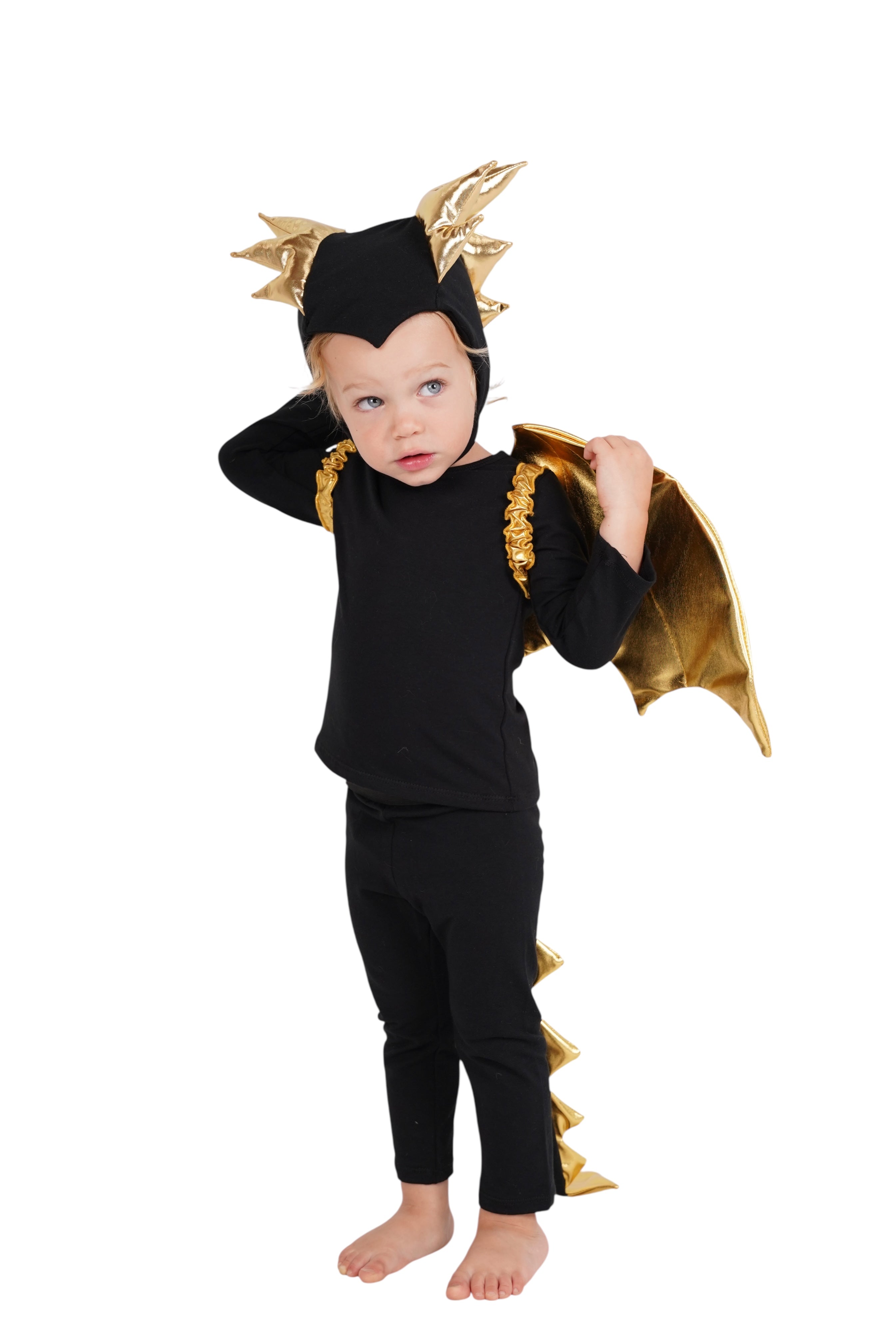 Band of the Wild Golden Night Dragon Pajama Costume