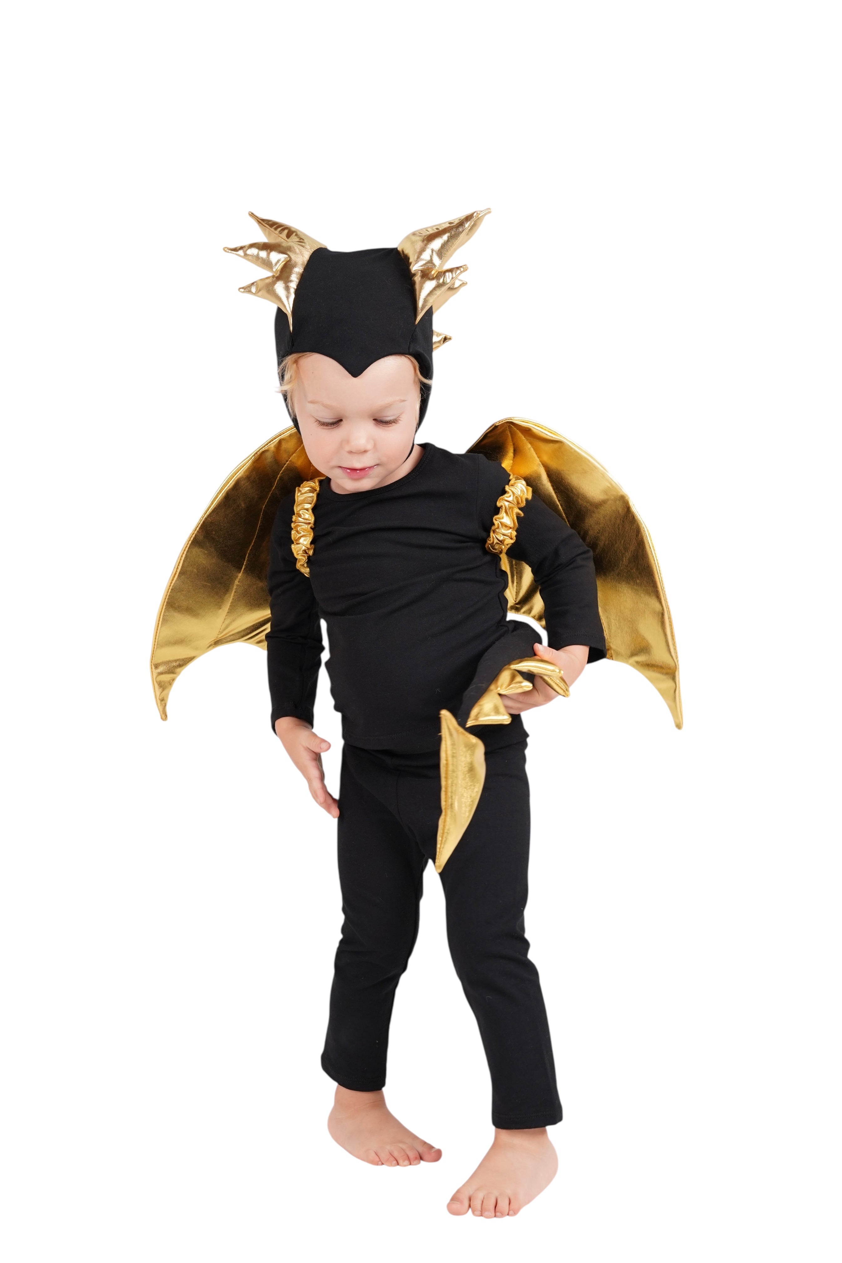 Band of the Wild Golden Night Dragon Pajama Costume