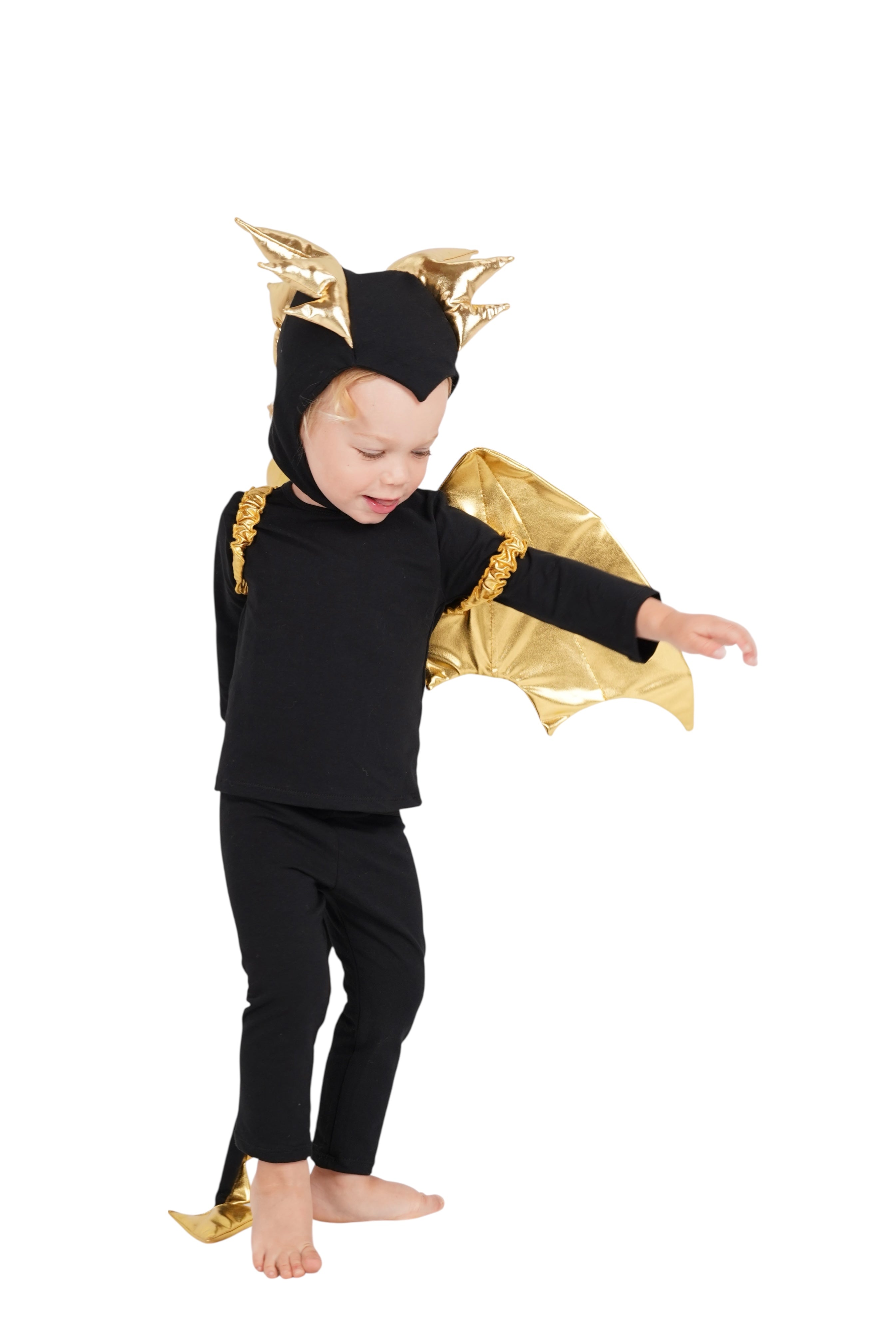 Band of the Wild Golden Night Dragon Pajama Costume