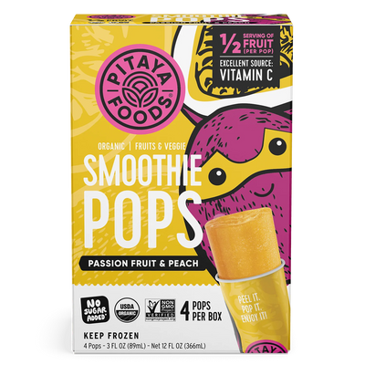 Pitaya Smoothie Pops