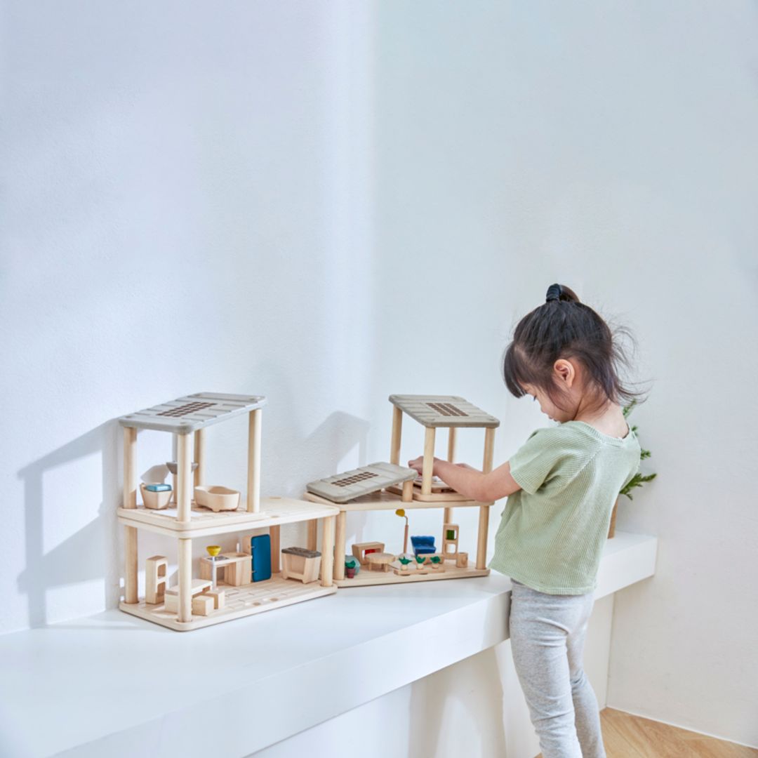 PlanToys PlanSpace Gathering Flat With Sunroom