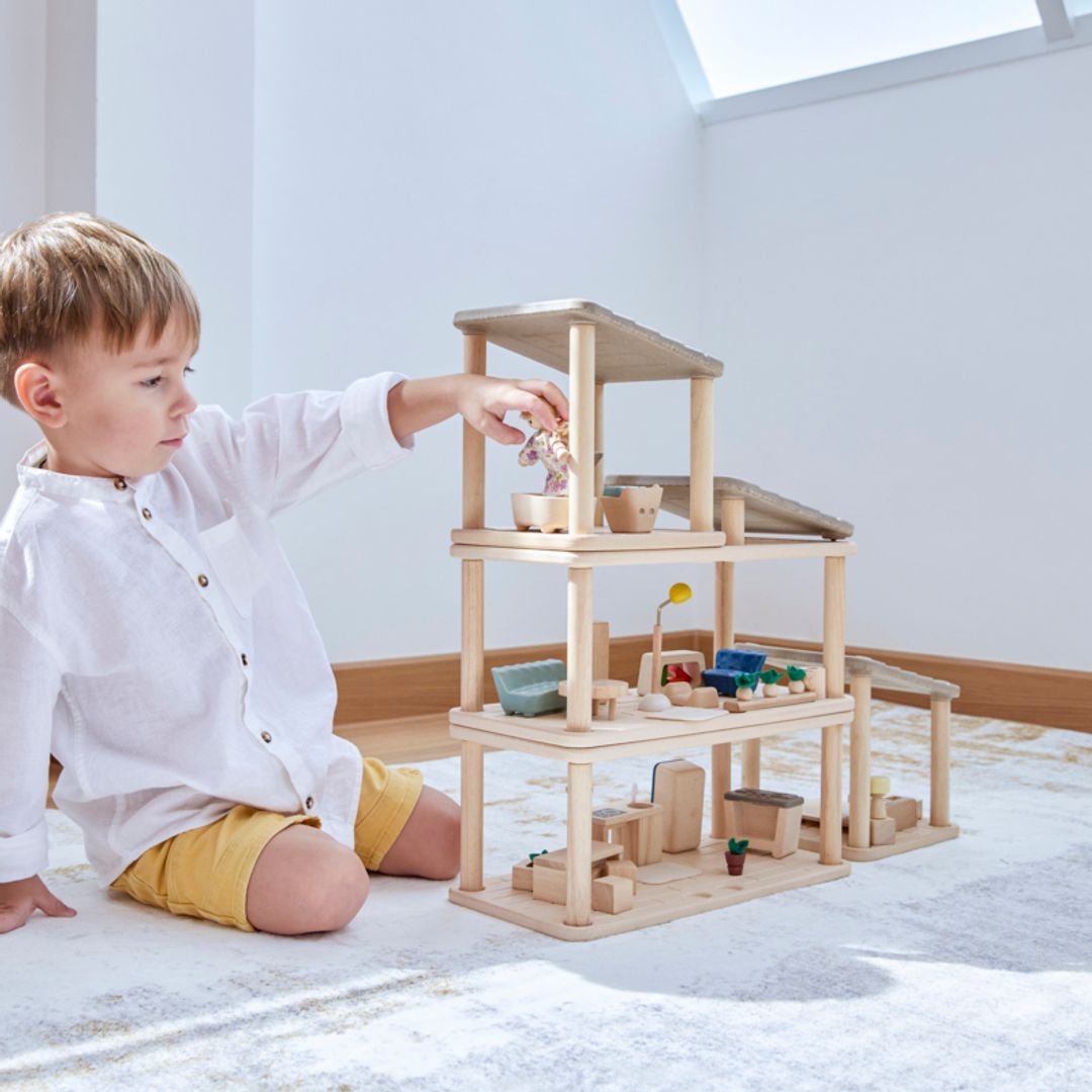PlanToys PlanSpace Gathering Flat With Sunroom