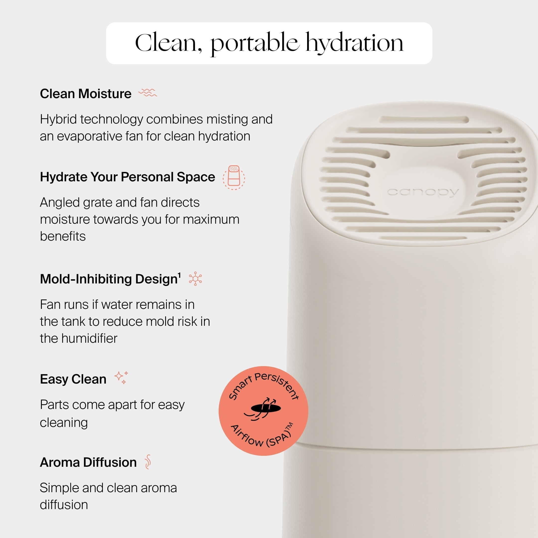 Canopy Portable Humidifier