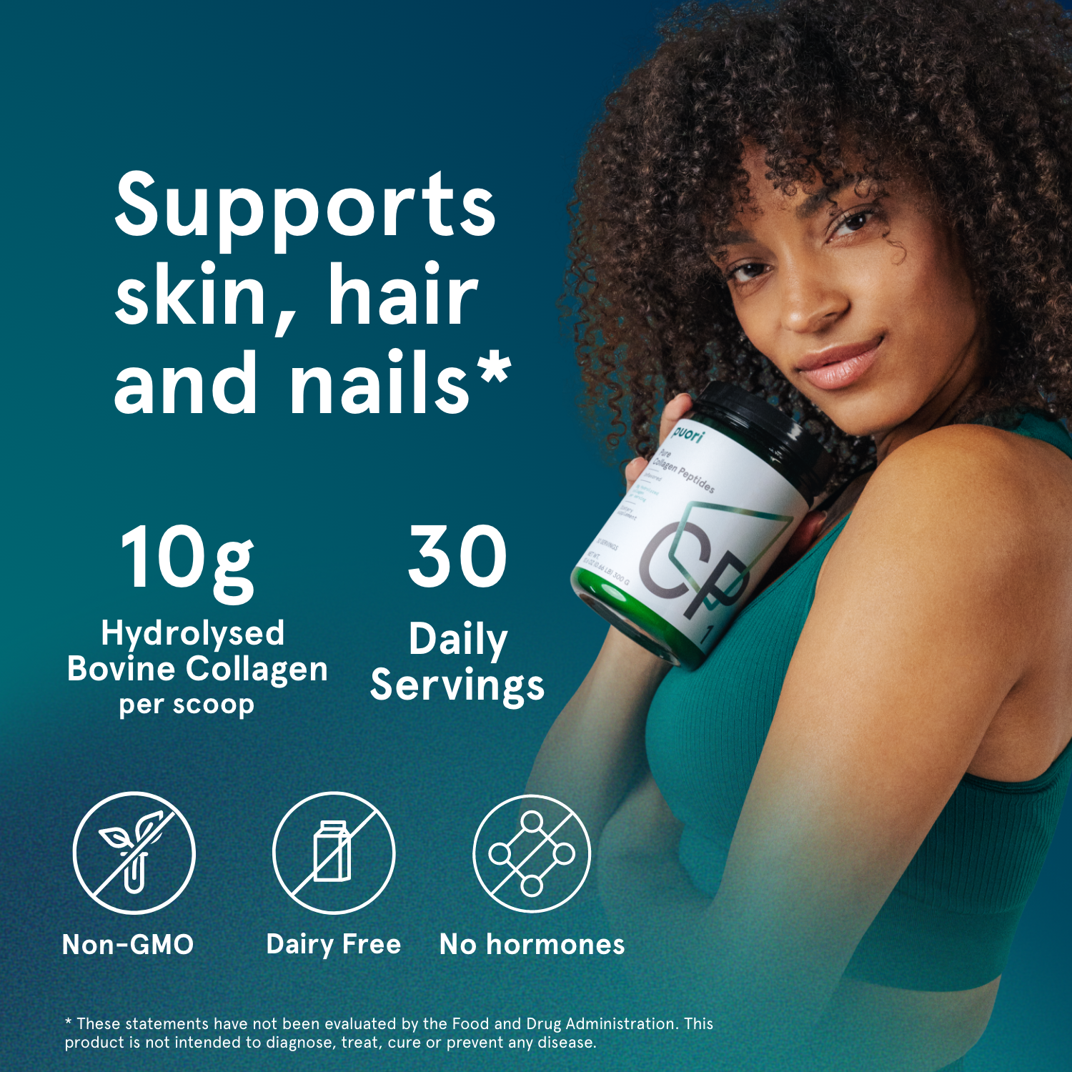 Puori CP1 - Collagen Peptides - 2 Pack