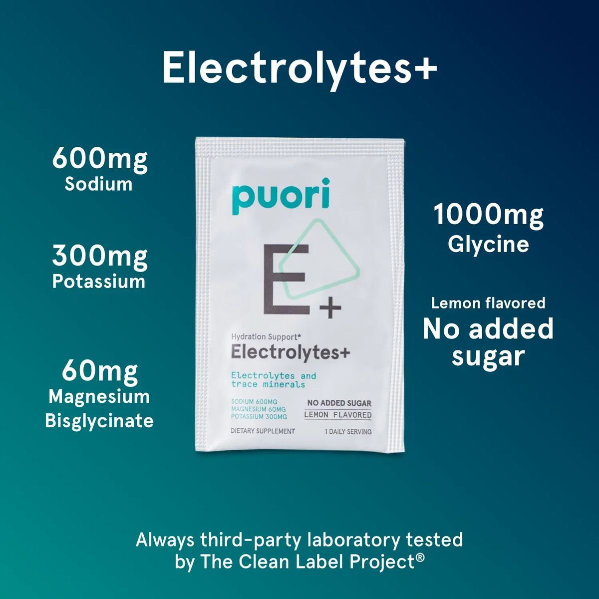 Puori E+ Electrolytes+ - 2 Pack