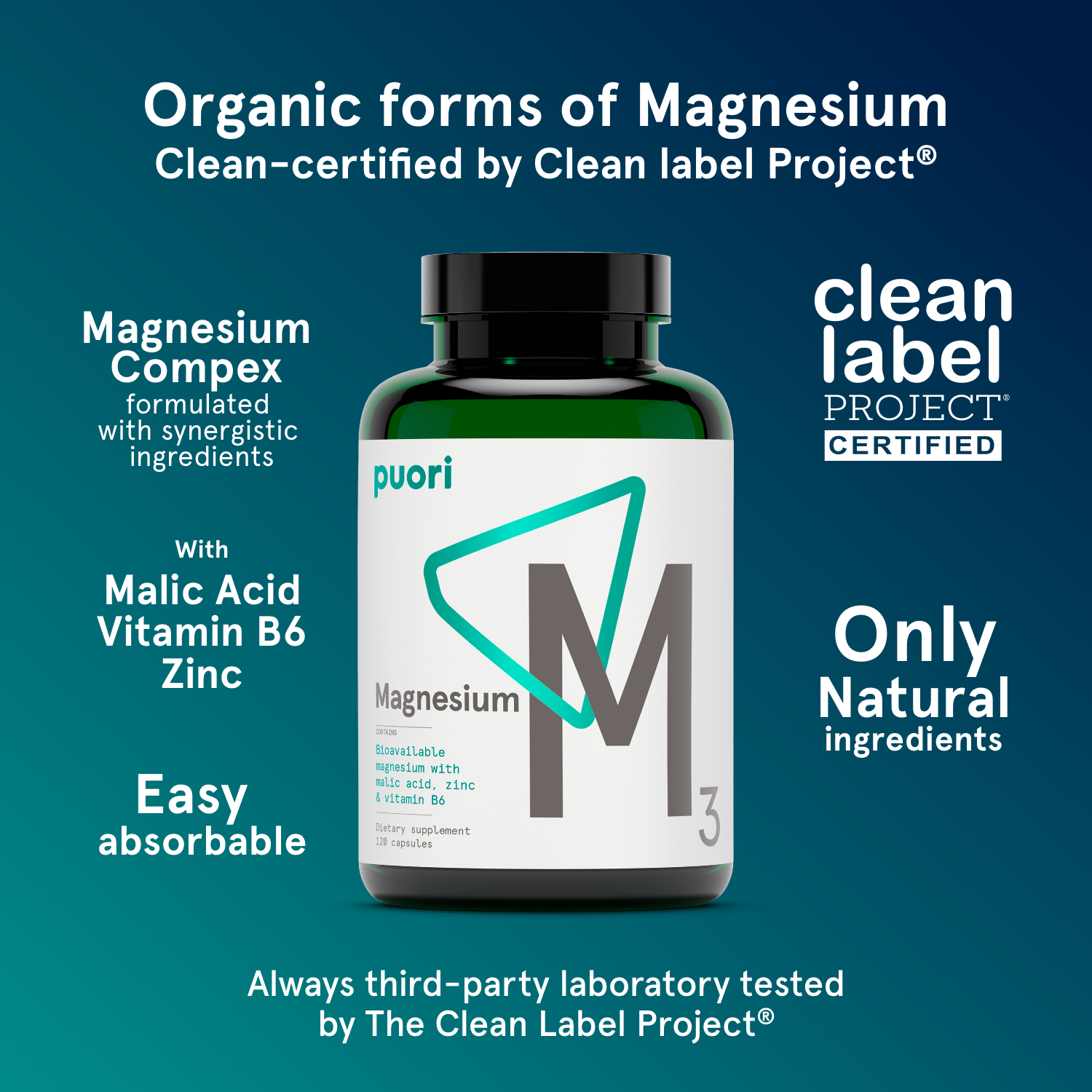 Puori M3 - Magnesium Complex
