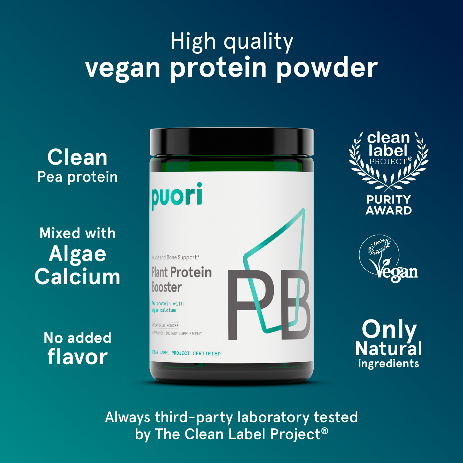 Puori PB - Plant Protein Booster