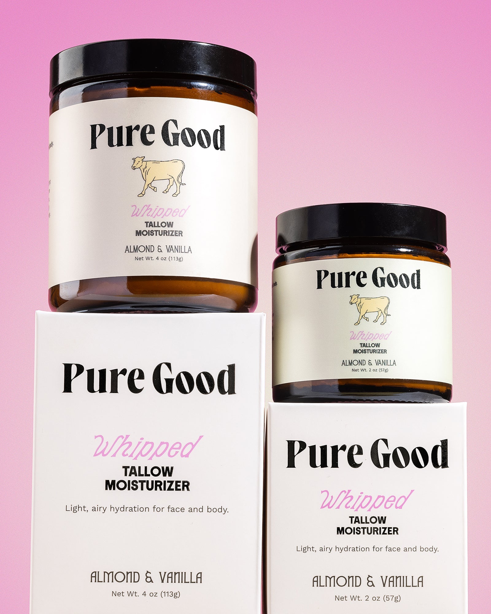 Pure Good Almond + Vanilla Whipped Tallow