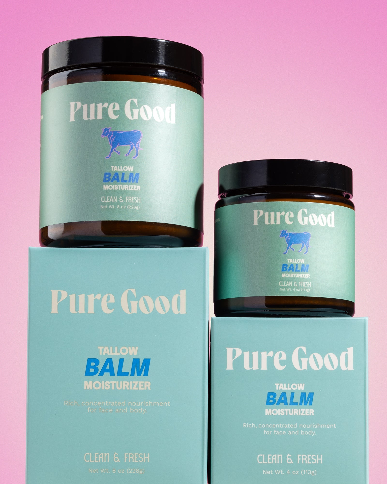 Pure Good Clean & Fresh Tallow Balm - Cleansing & Acne Prone Skin
