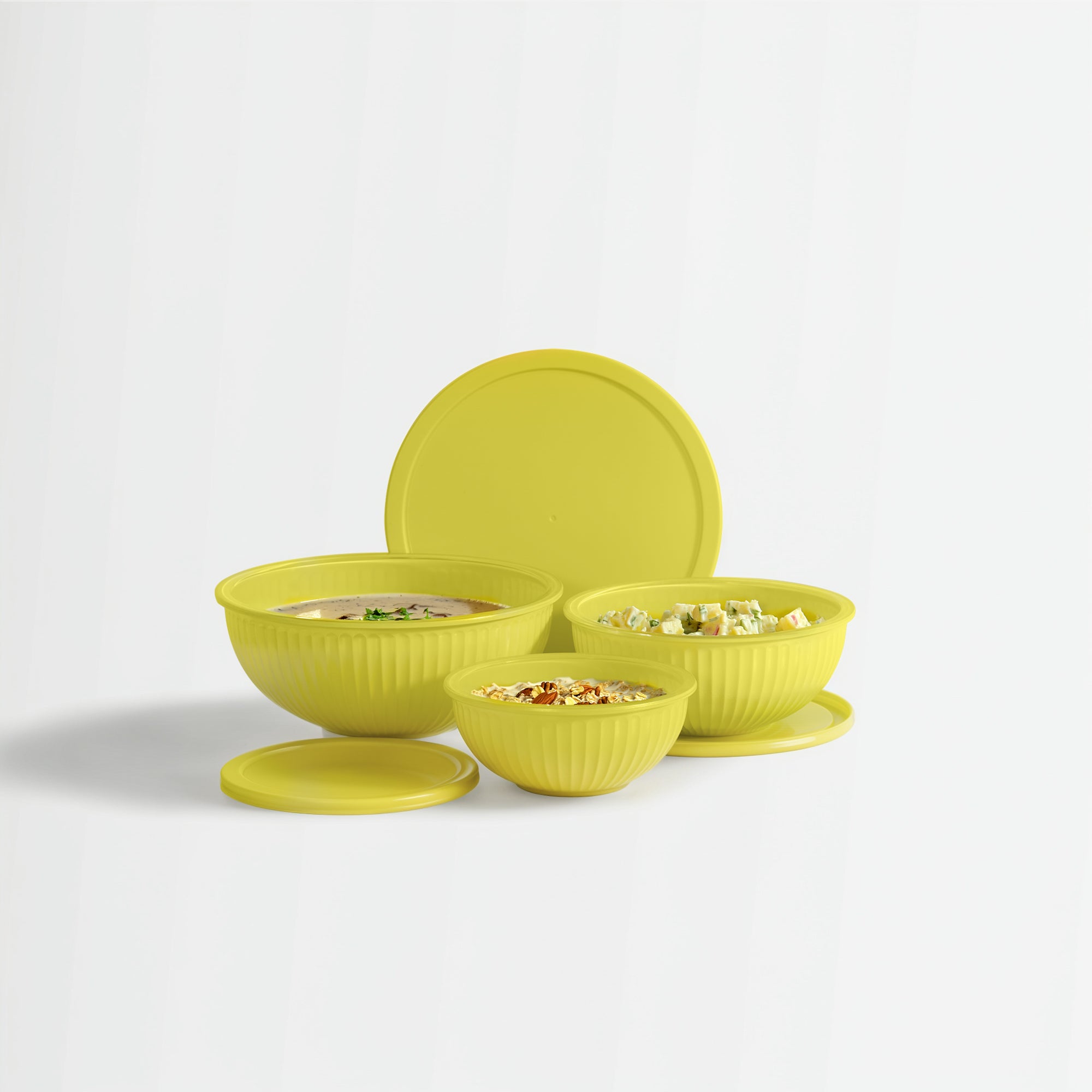 Genicook Rainbowl Glass Mixing Set (Set of 3)