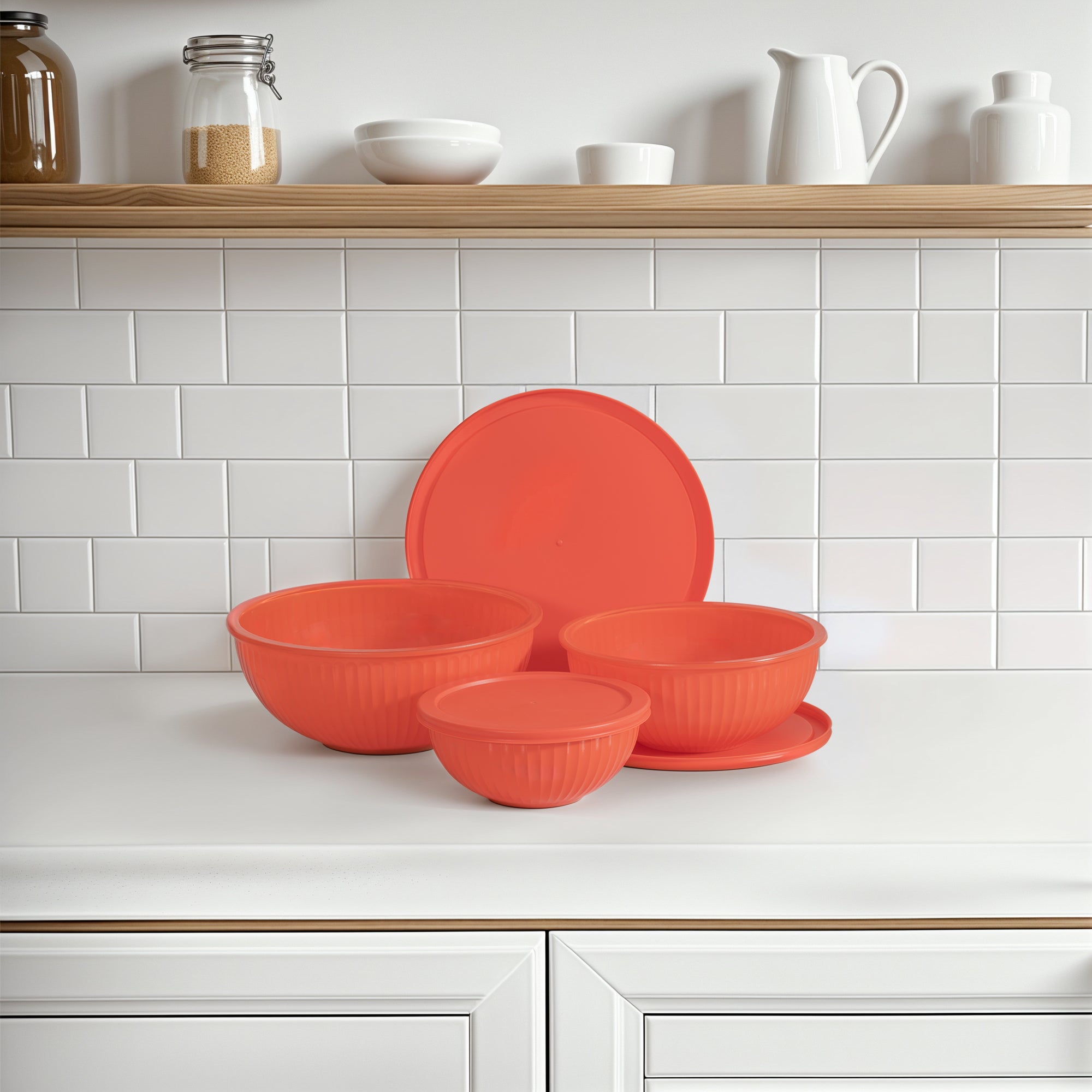 Genicook Rainbowl Glass Mixing Set (Set of 3)