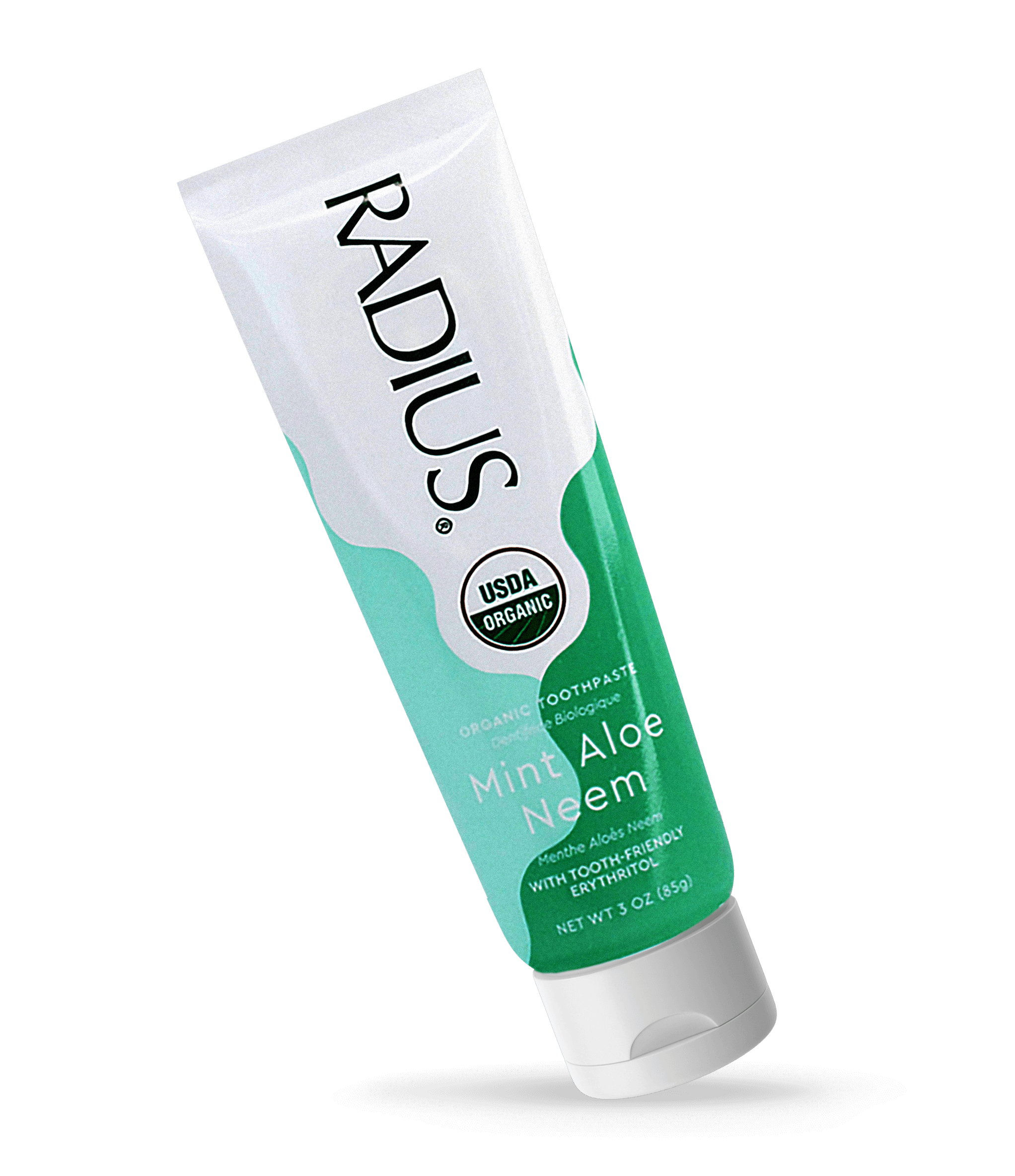 Radius USDA Organic Mint Aloe Neem Toothpaste