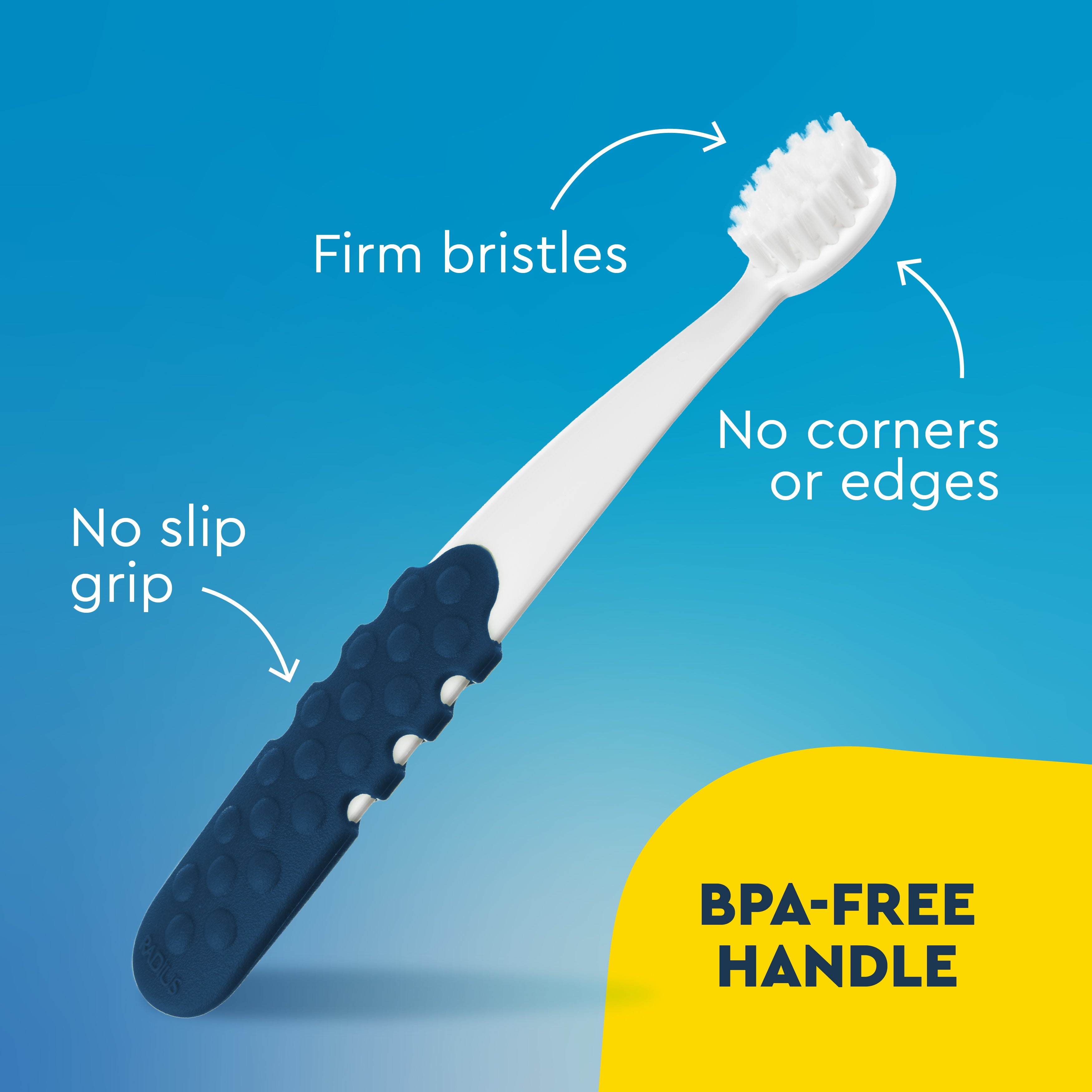 Radius Lush & Plush Soft Pet Toothbrush