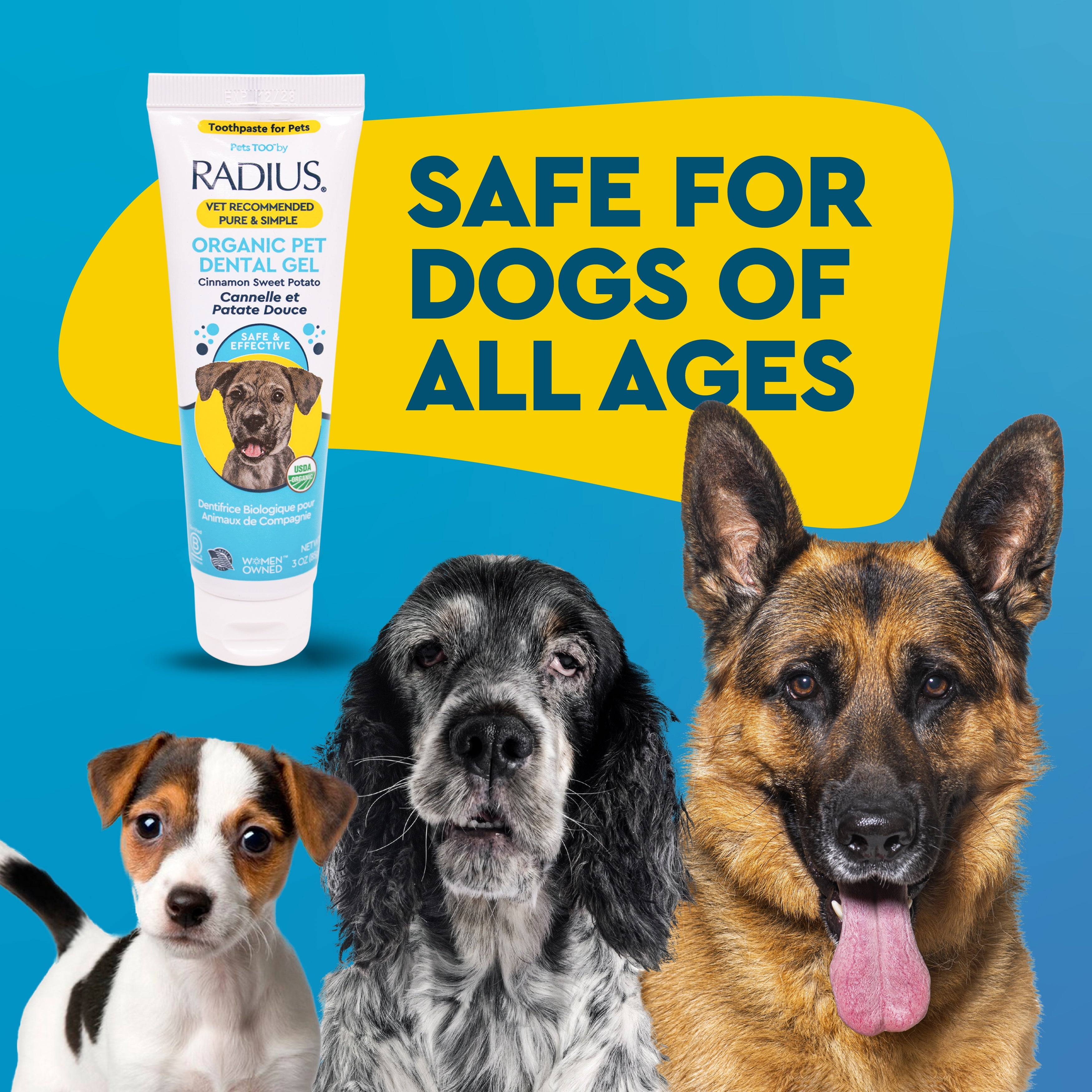Radius USDA Organic Canine Toothpaste