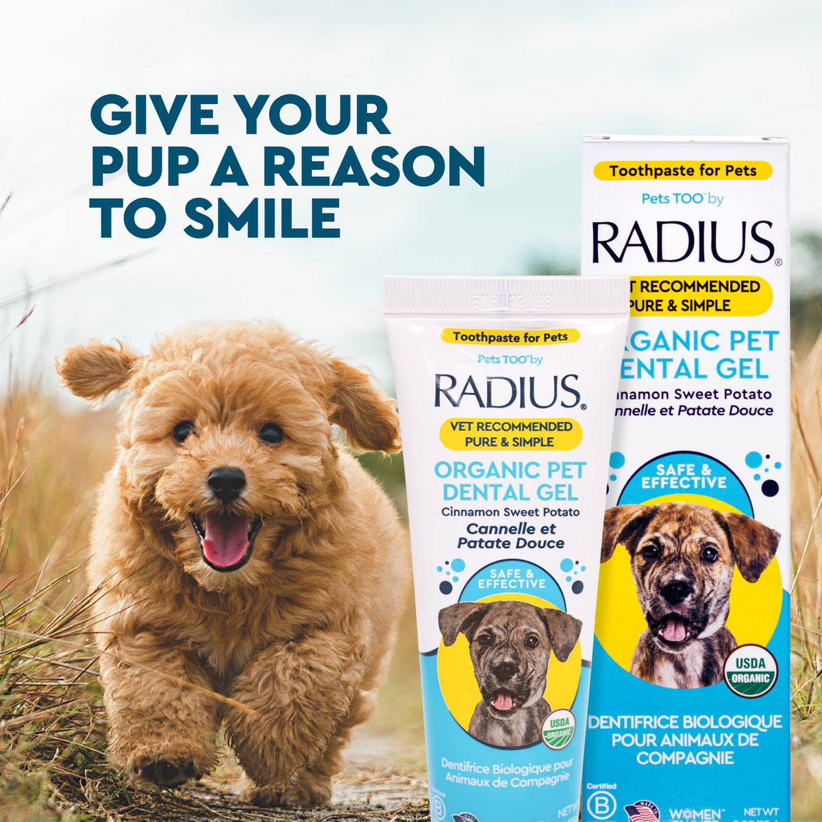 Radius USDA Organic Canine Toothpaste