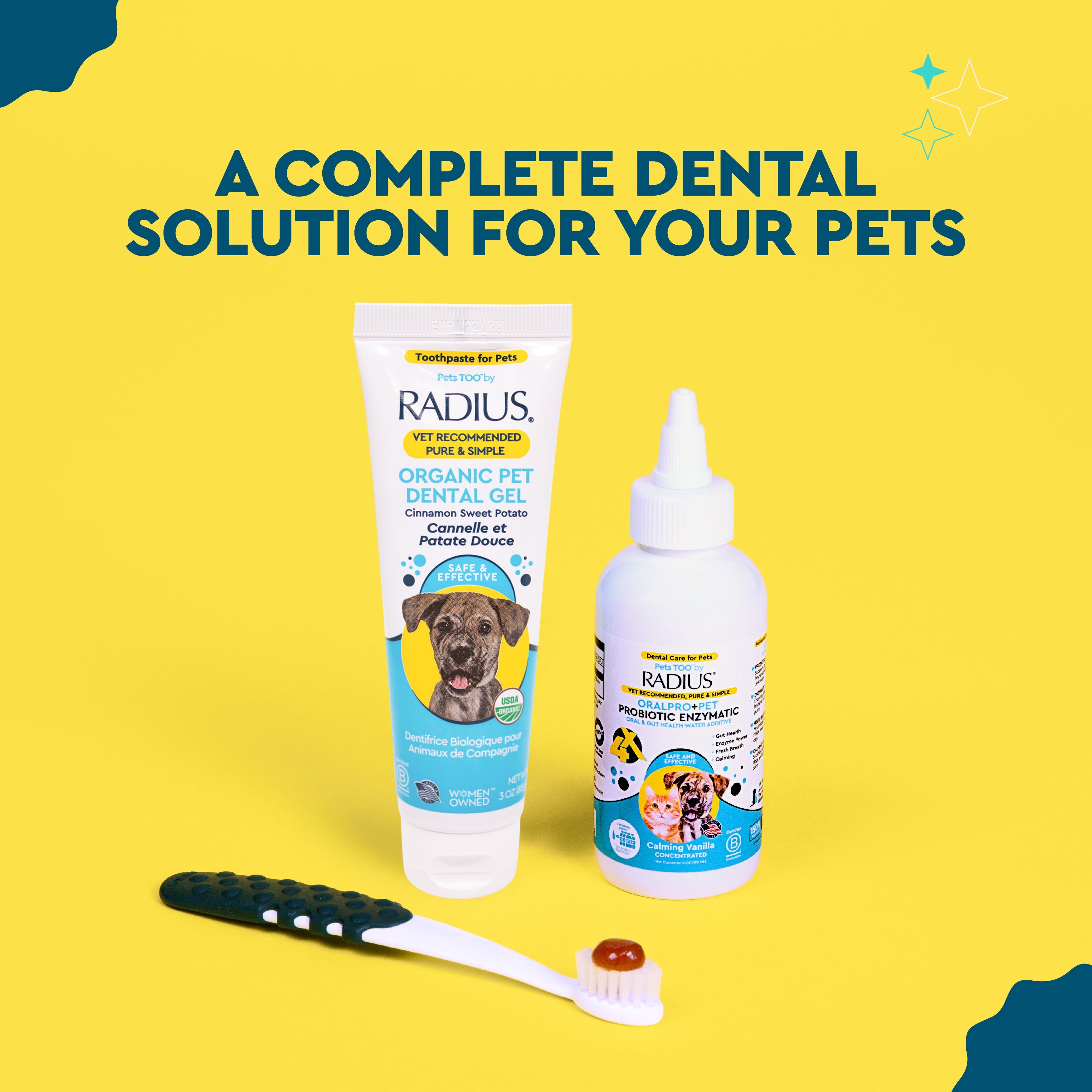 Radius OralPro+ Pet Probiotic Enzymatic Water Additive