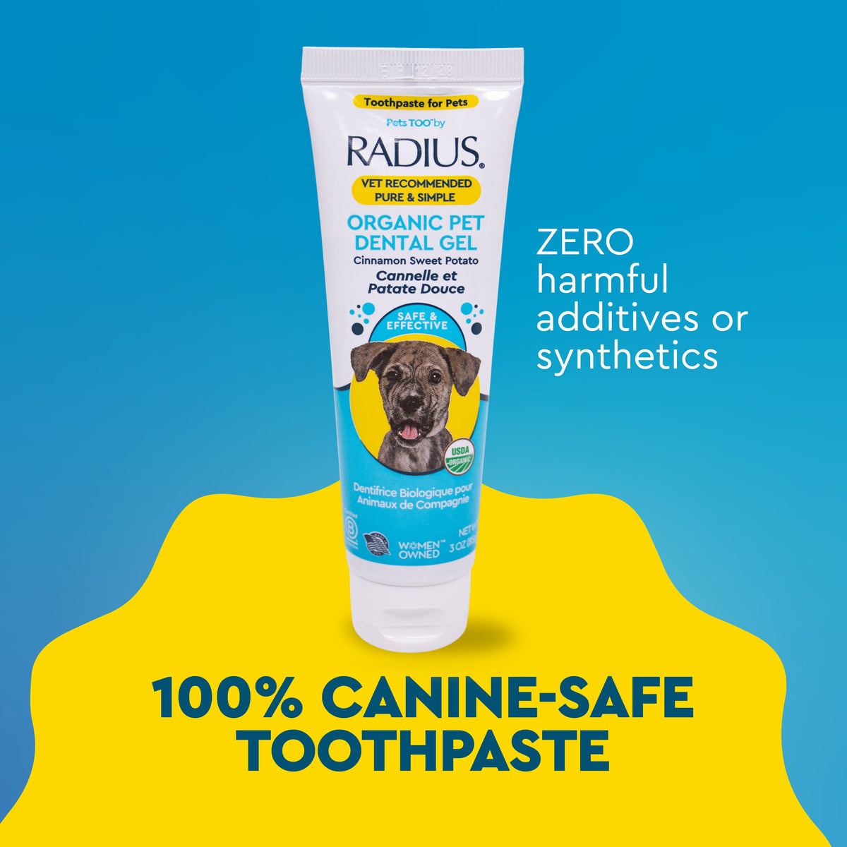 Radius USDA Organic Canine Toothpaste