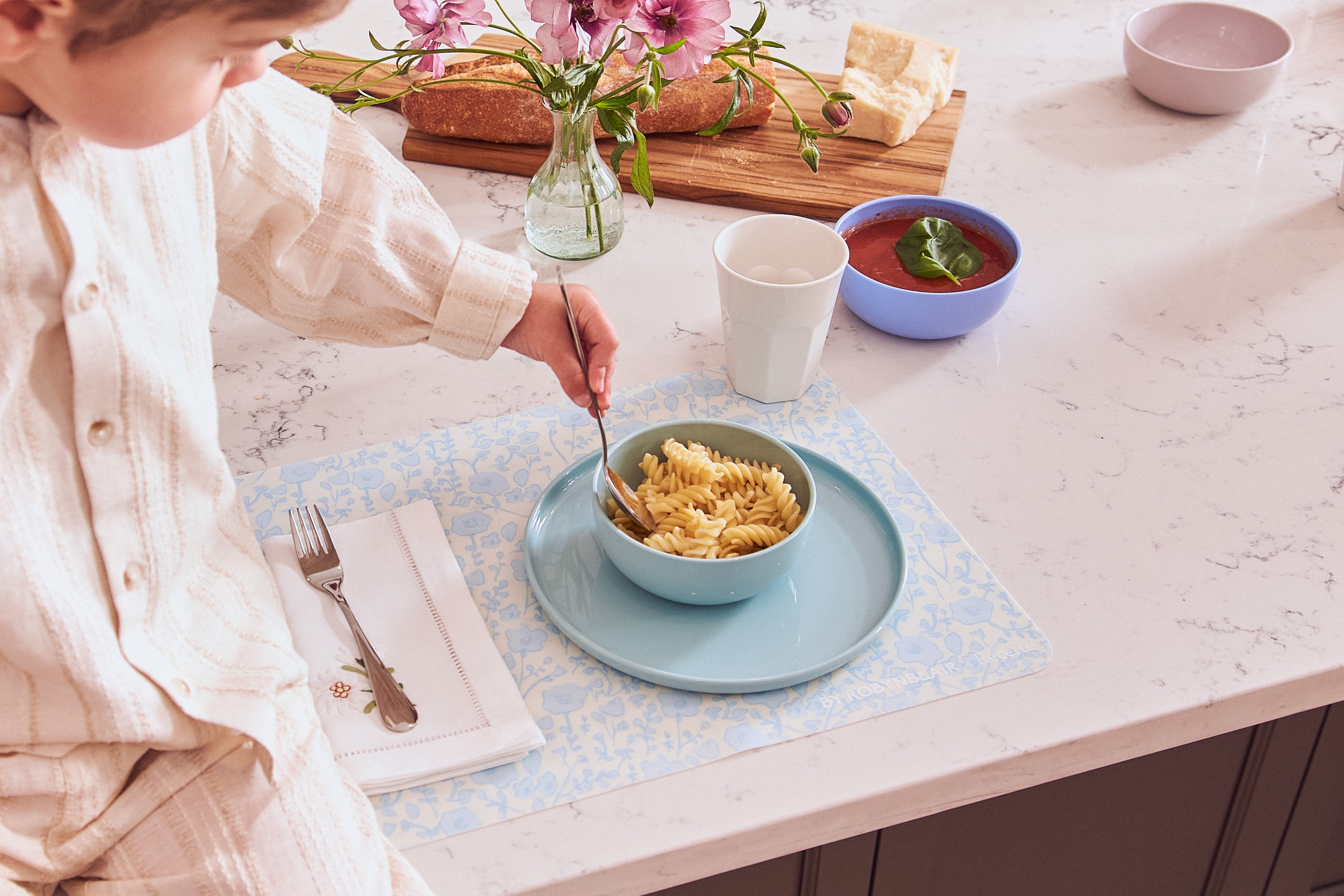 Recette Plate and Bowl Set | Seafoam