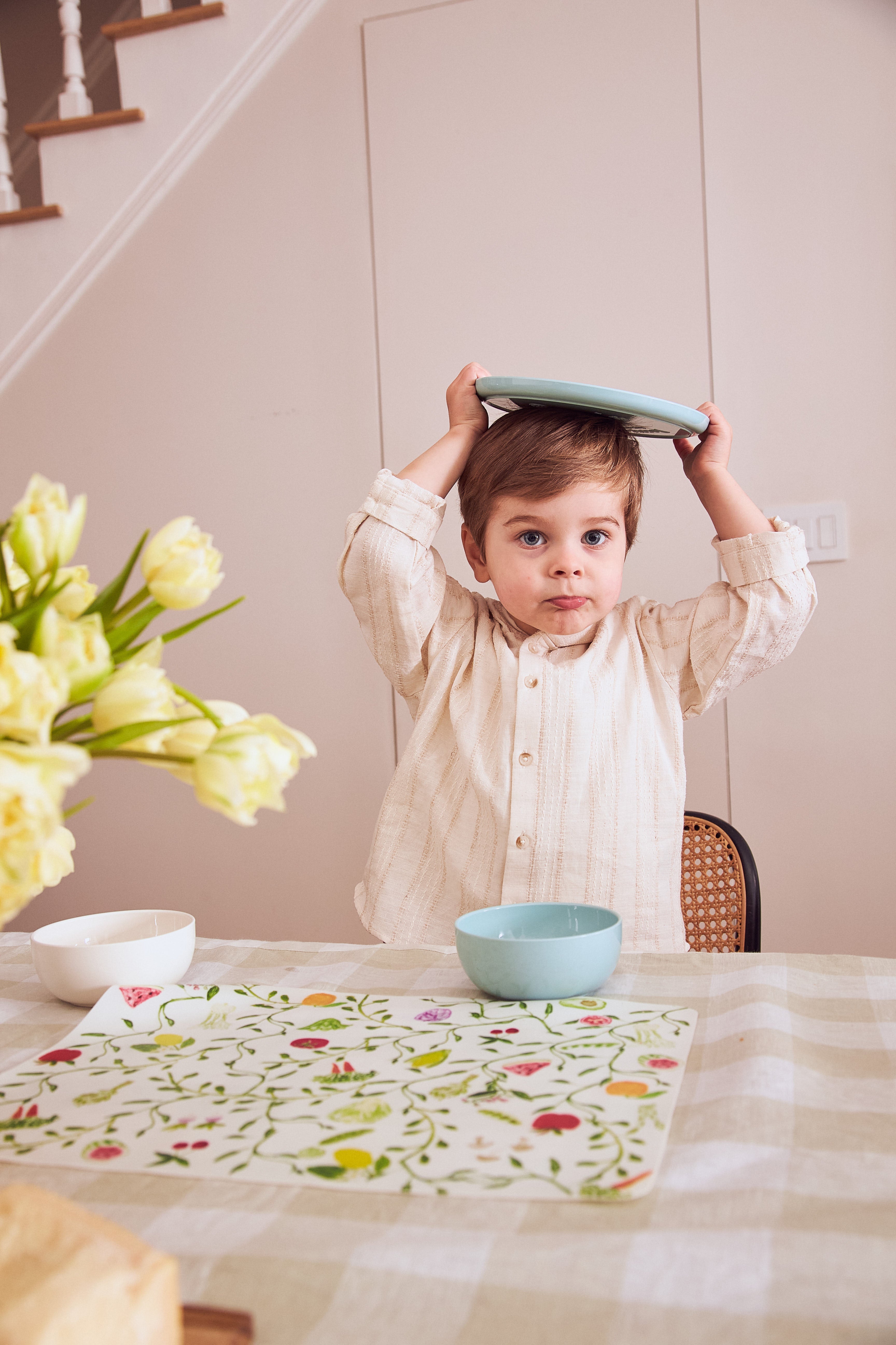 Recette Plate and Bowl Set | Seafoam