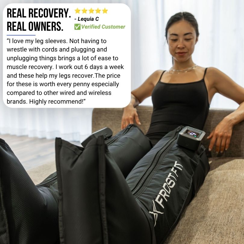 Icebound Essentials Recovery Wraps™, Wireless Compression Boots